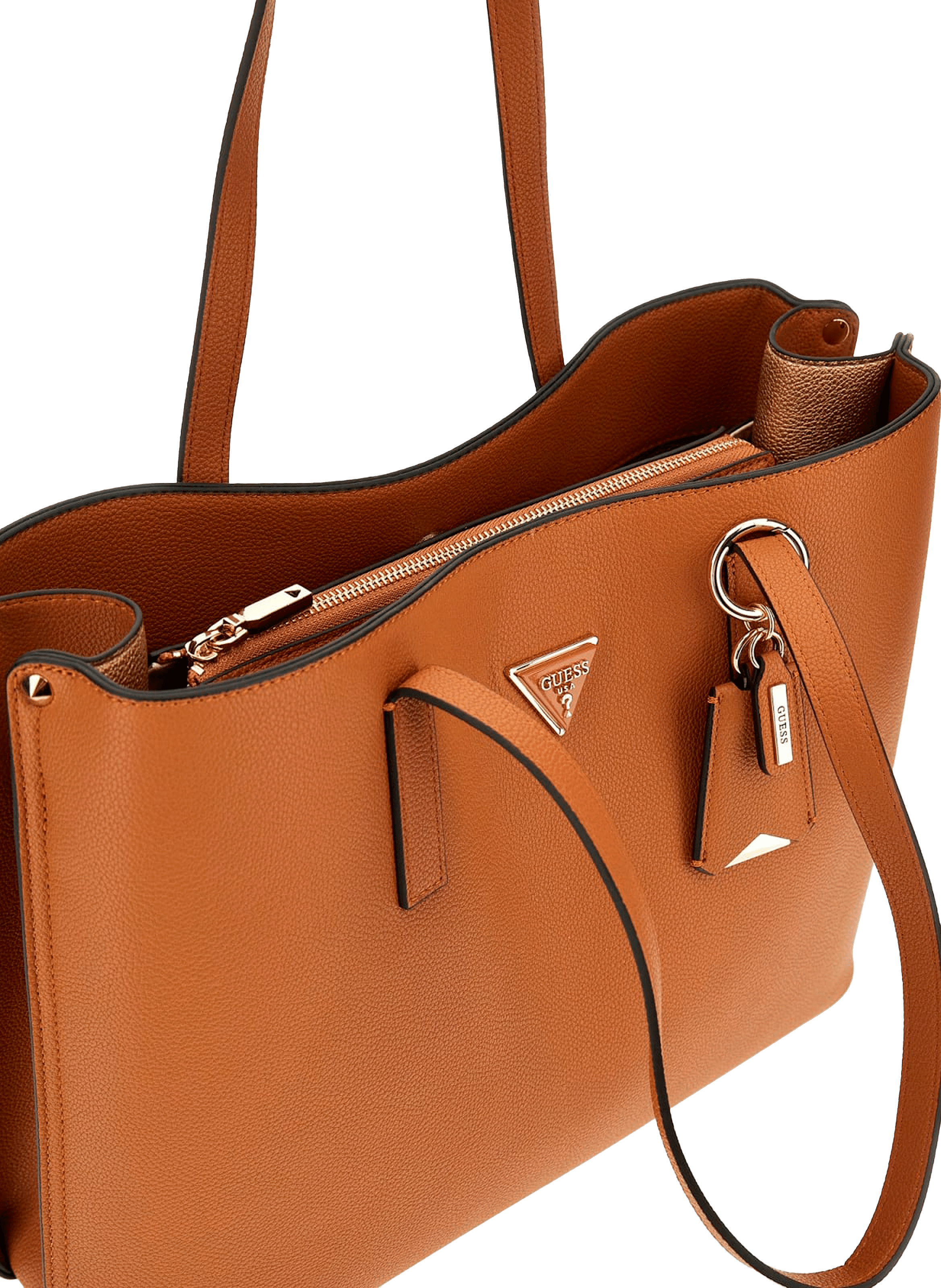 Meridian II tote bag GUESS Brown
