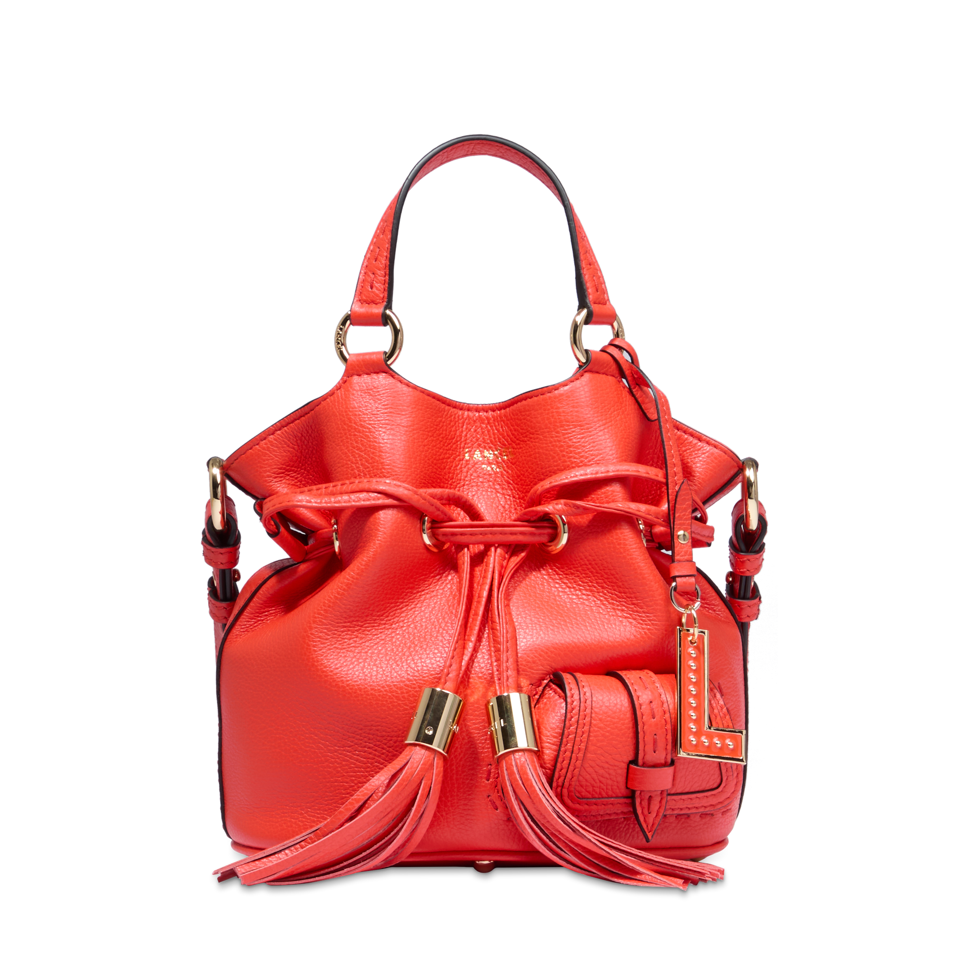 Sac seau s - premier flirt de lancel LANCEL Orange