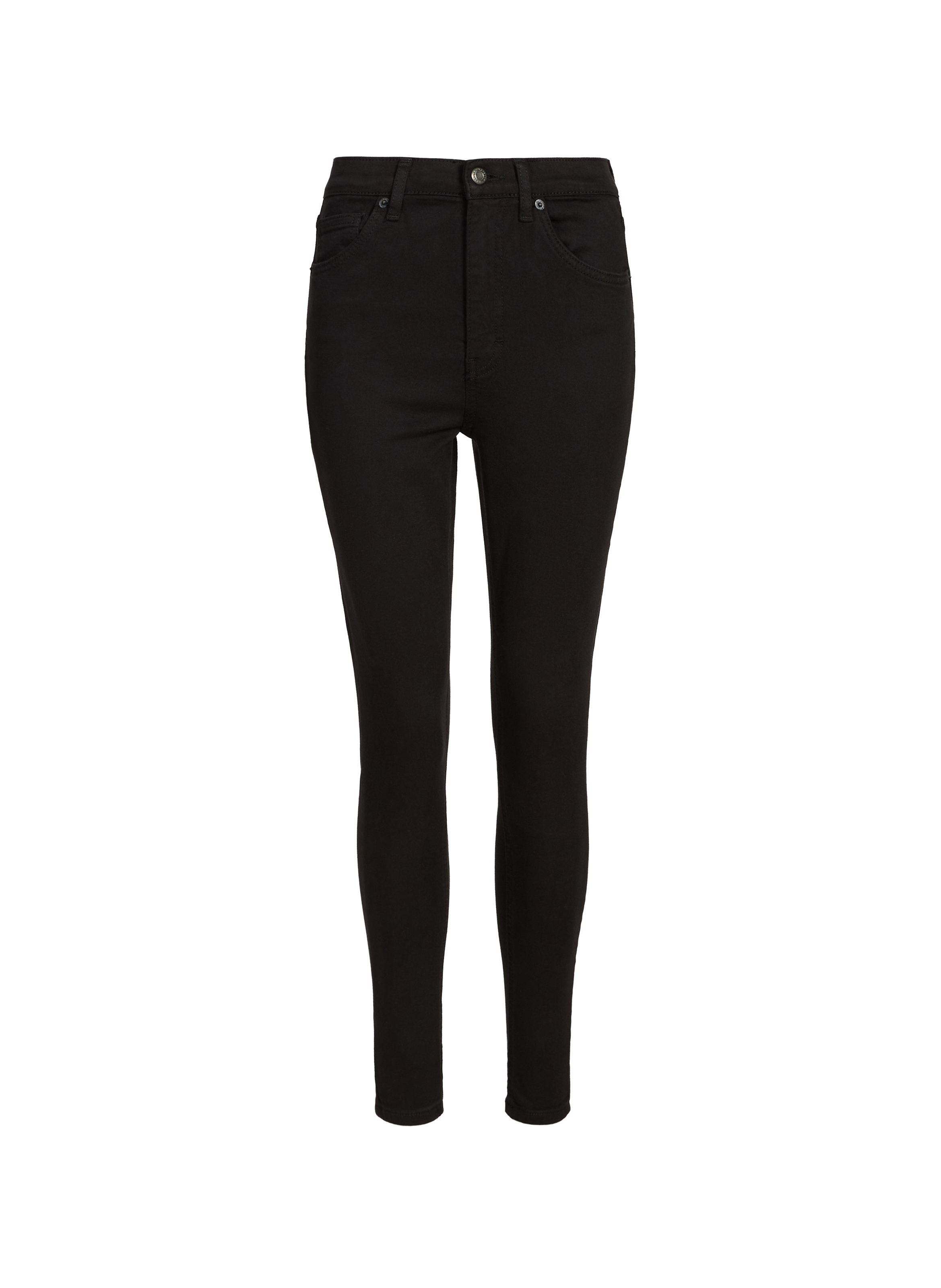 Cotton-blend slim-fit jeans TOPSHOP Blue