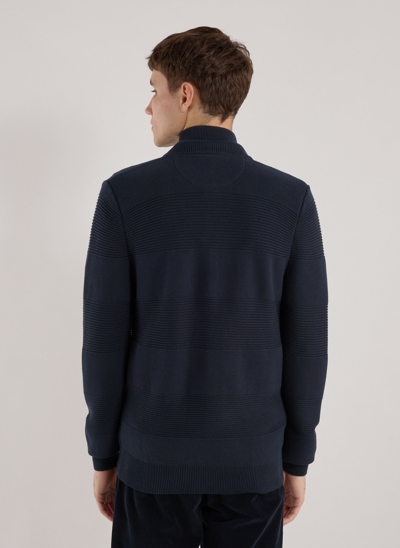 Cotton cardigan EDEN PARK Blue