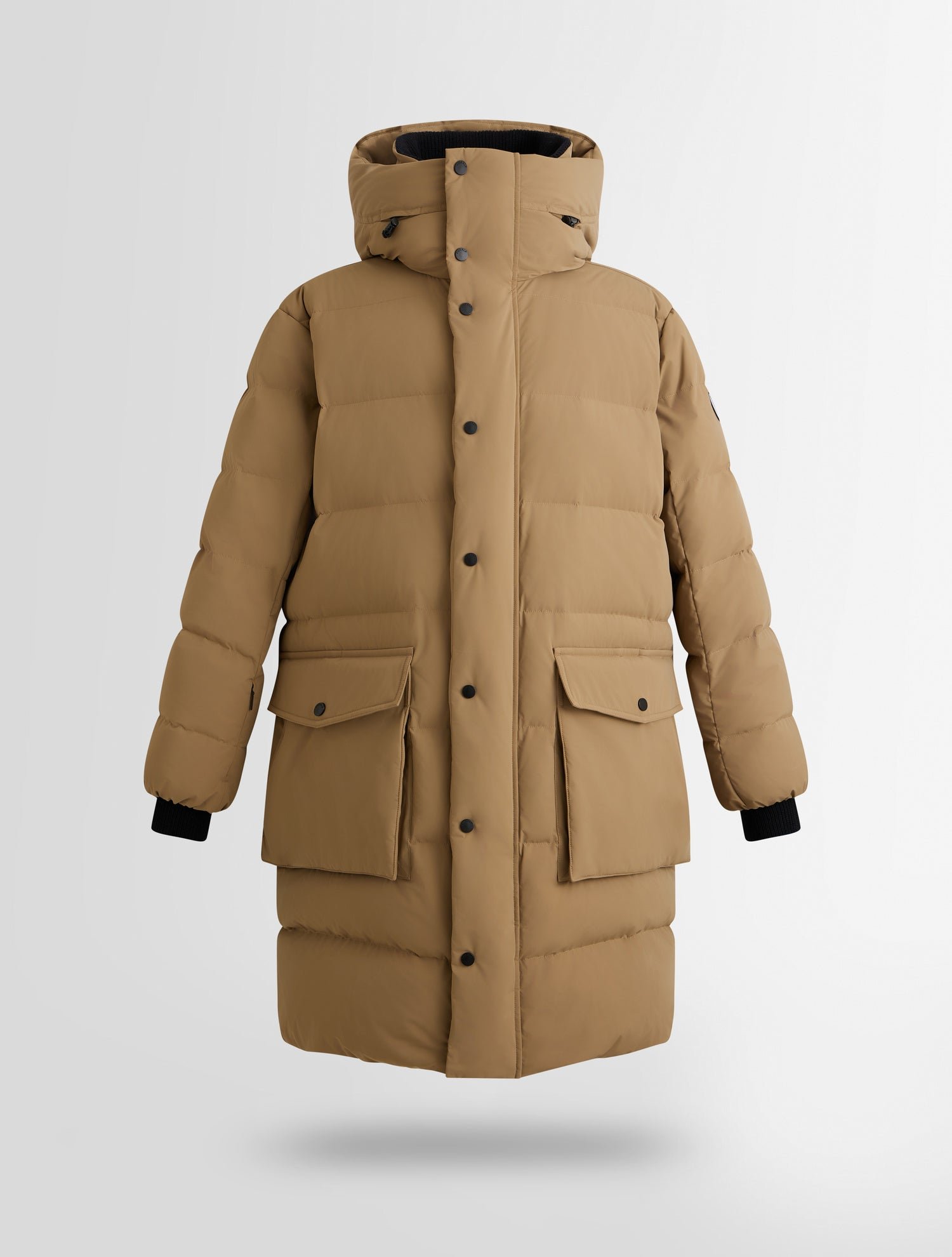 Doudoune atildo col montant coupe ample FUSALP Beige