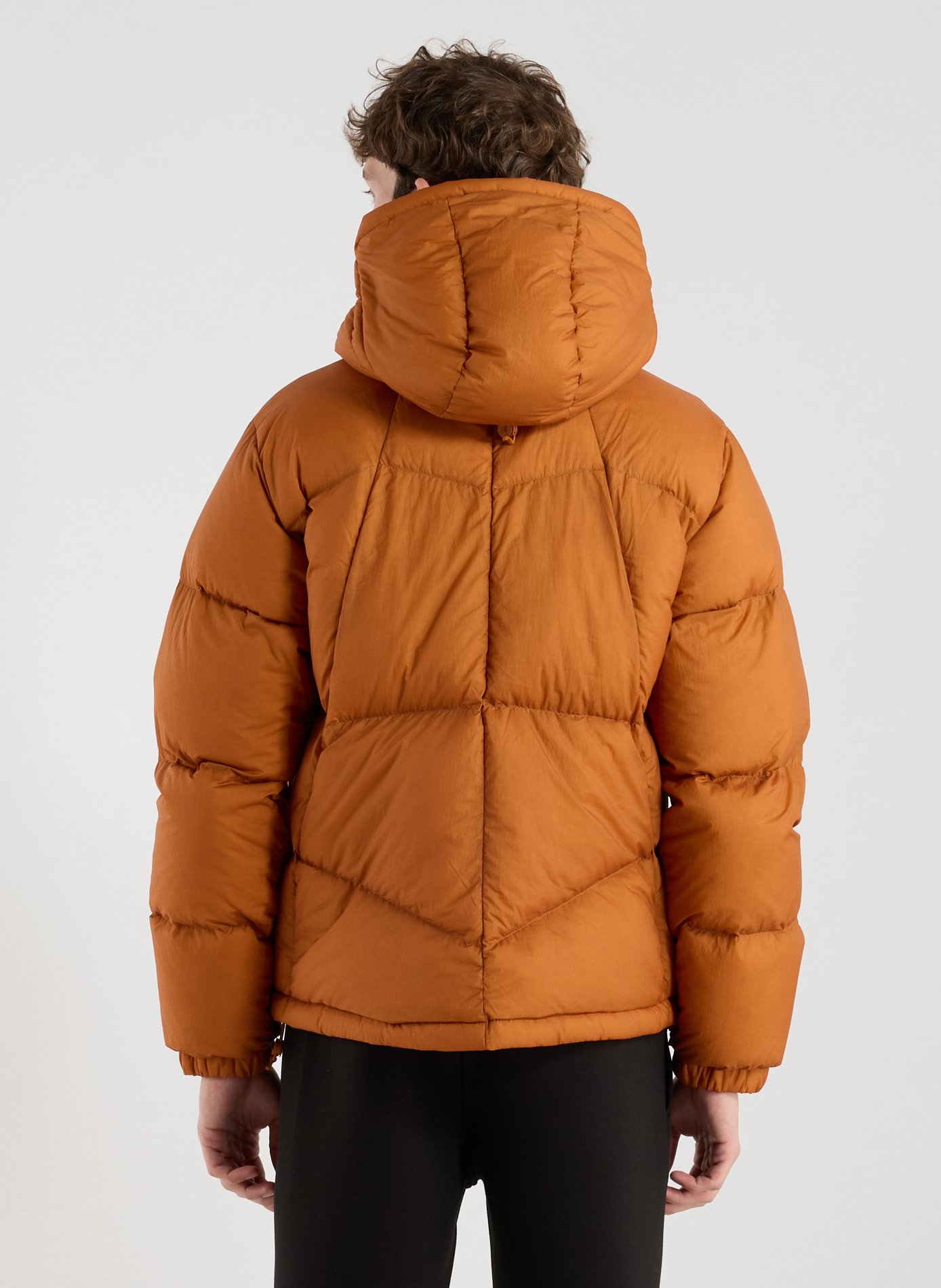 Doudoune matelassée à capuche K-WAY Orange