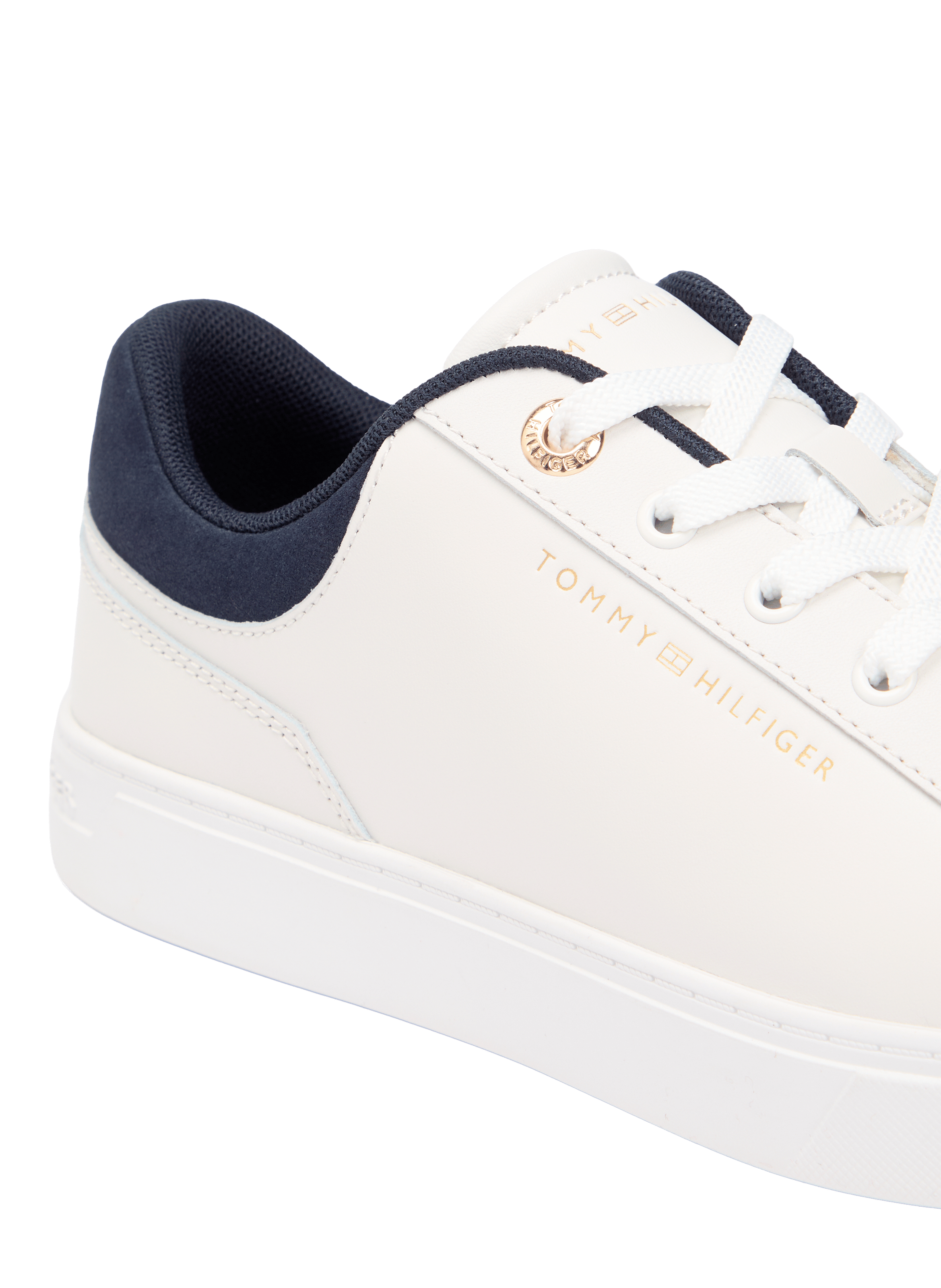 Low lace-up sneaker TOMMY HILFIGER White