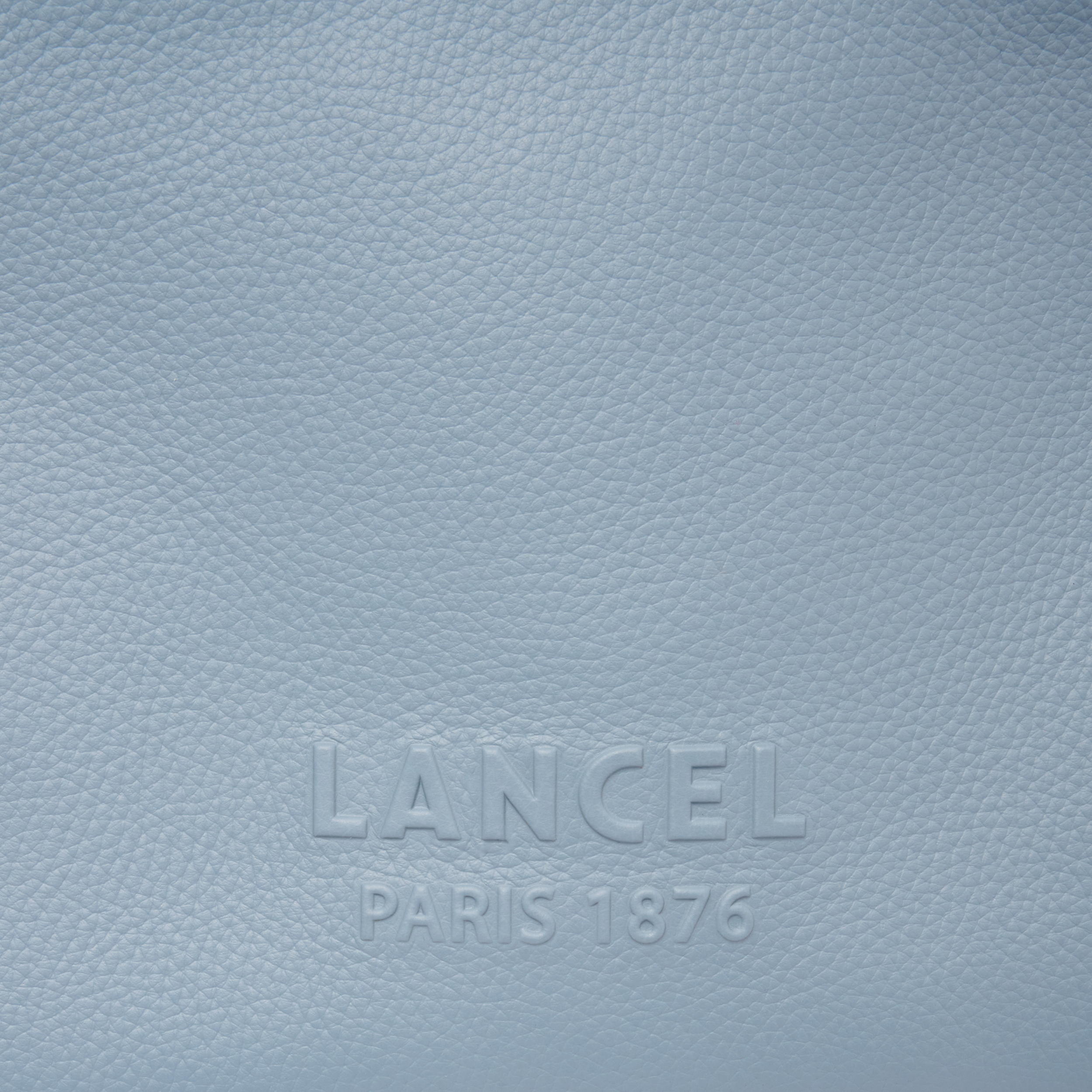 Pochette zippée s jour de lancel en cuir LANCEL Bleu