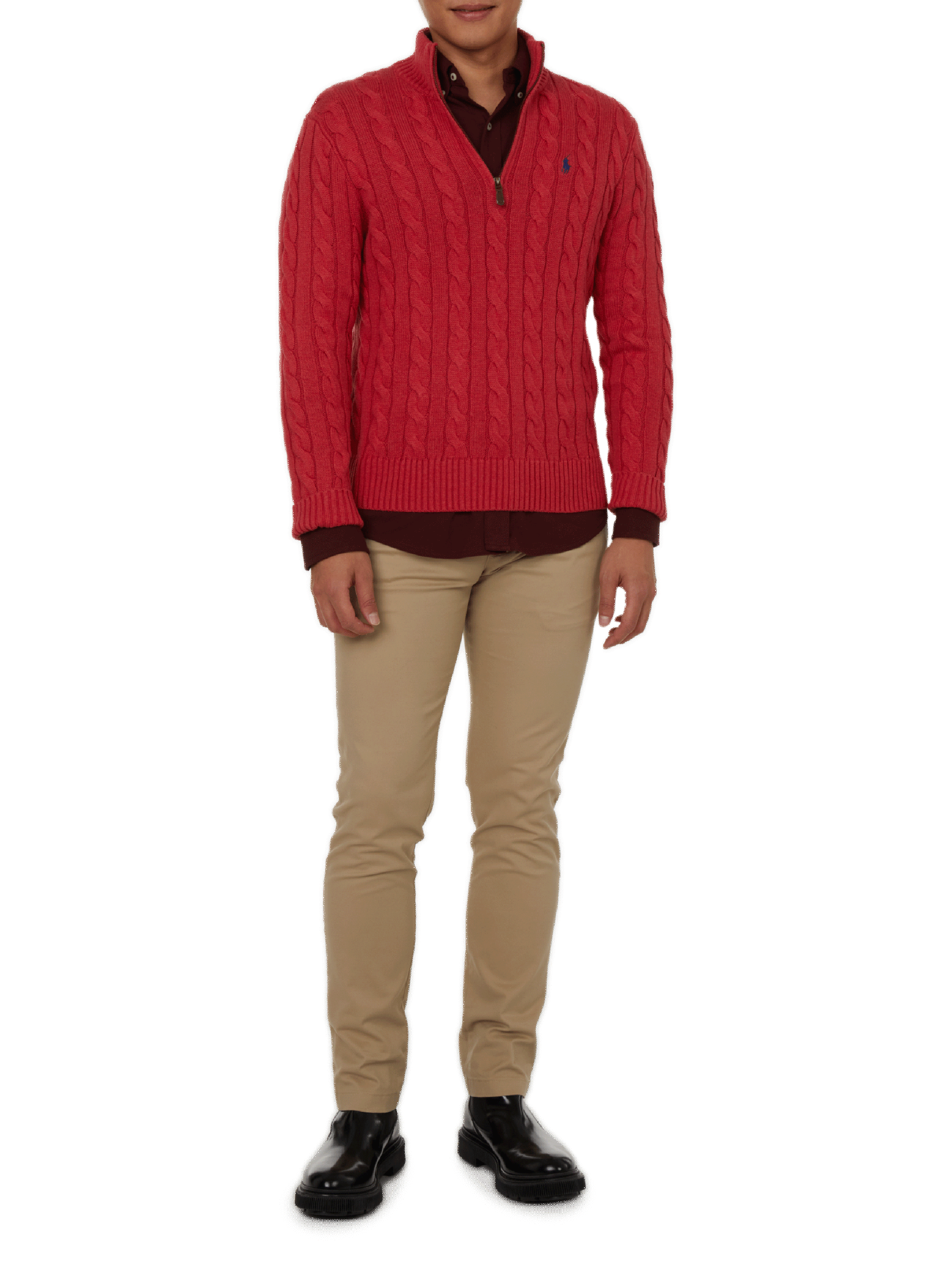 Slim-fit chino trousers TOMMY HILFIGER Beige