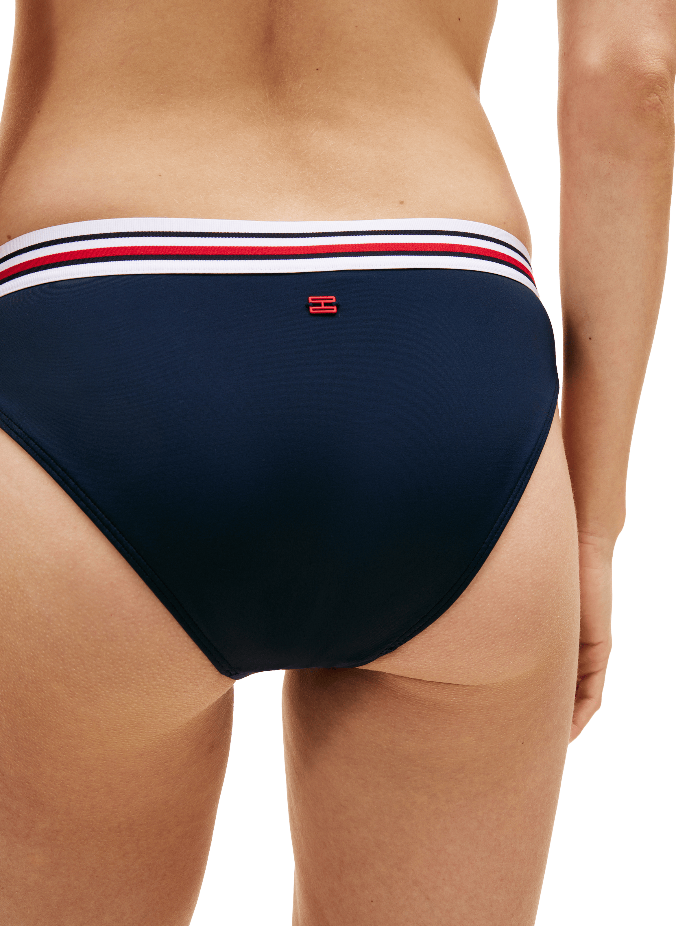 Parte inferior de bikini a rayas TOMMY HILFIGER Azul