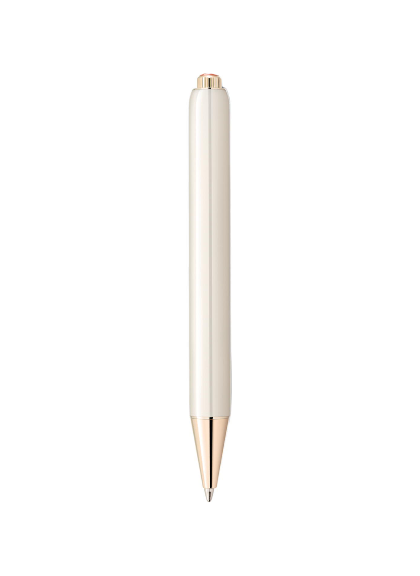 Precious lacquer ballpoint pen MONTBLANC White