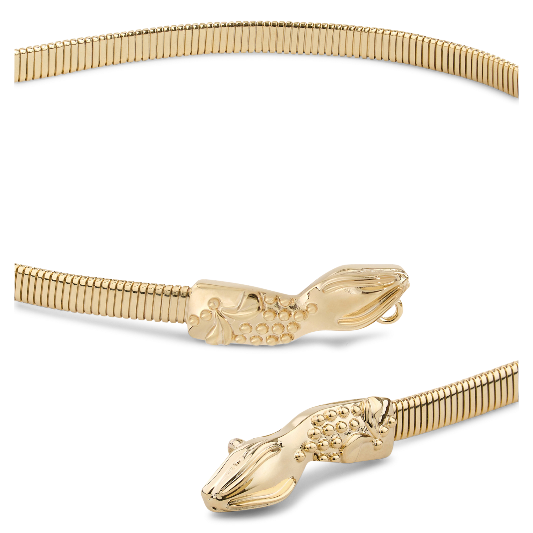 Ceinture avec serpents en cuivre bedusa BA&SH Doré