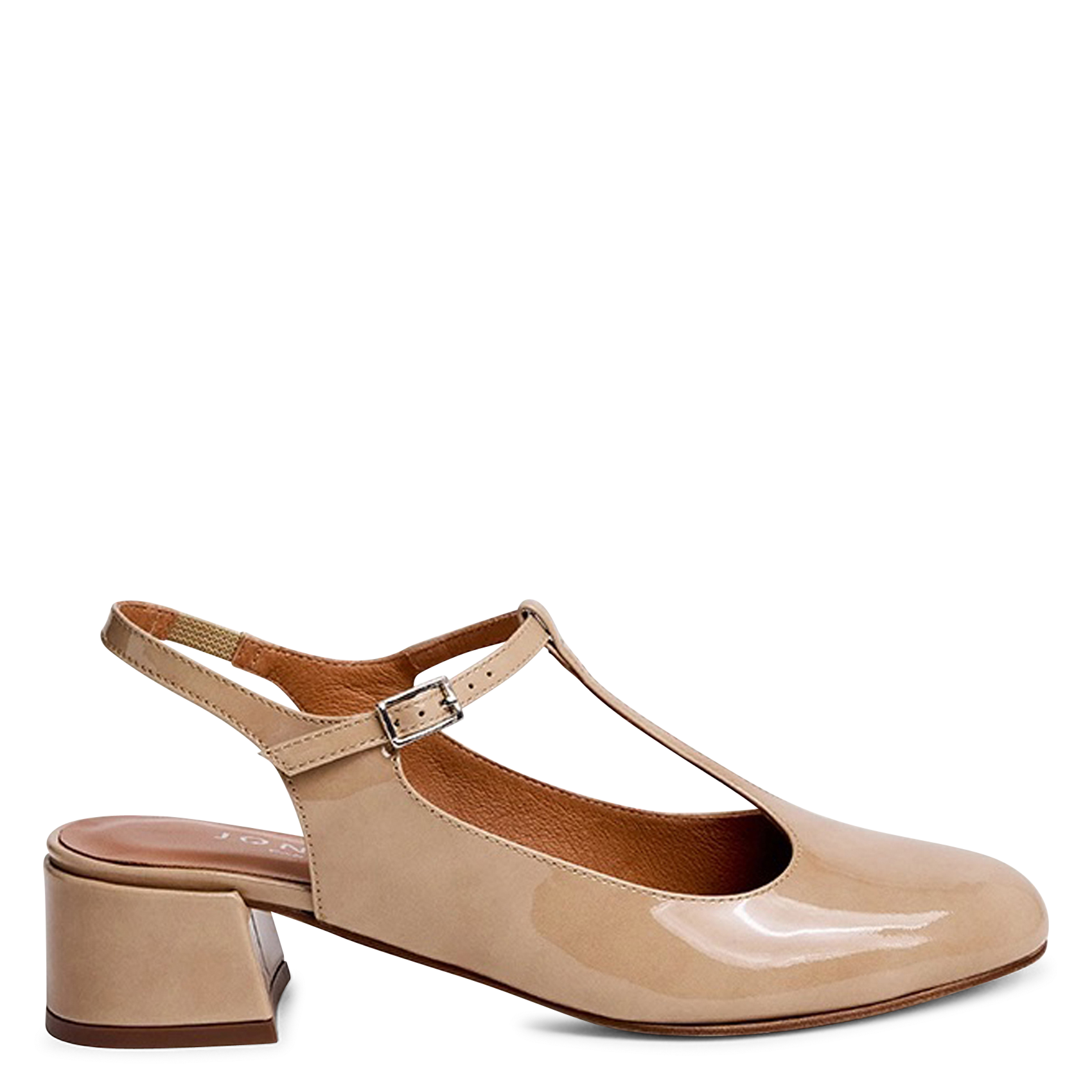 Babies en cuir doriel JONAK Beige