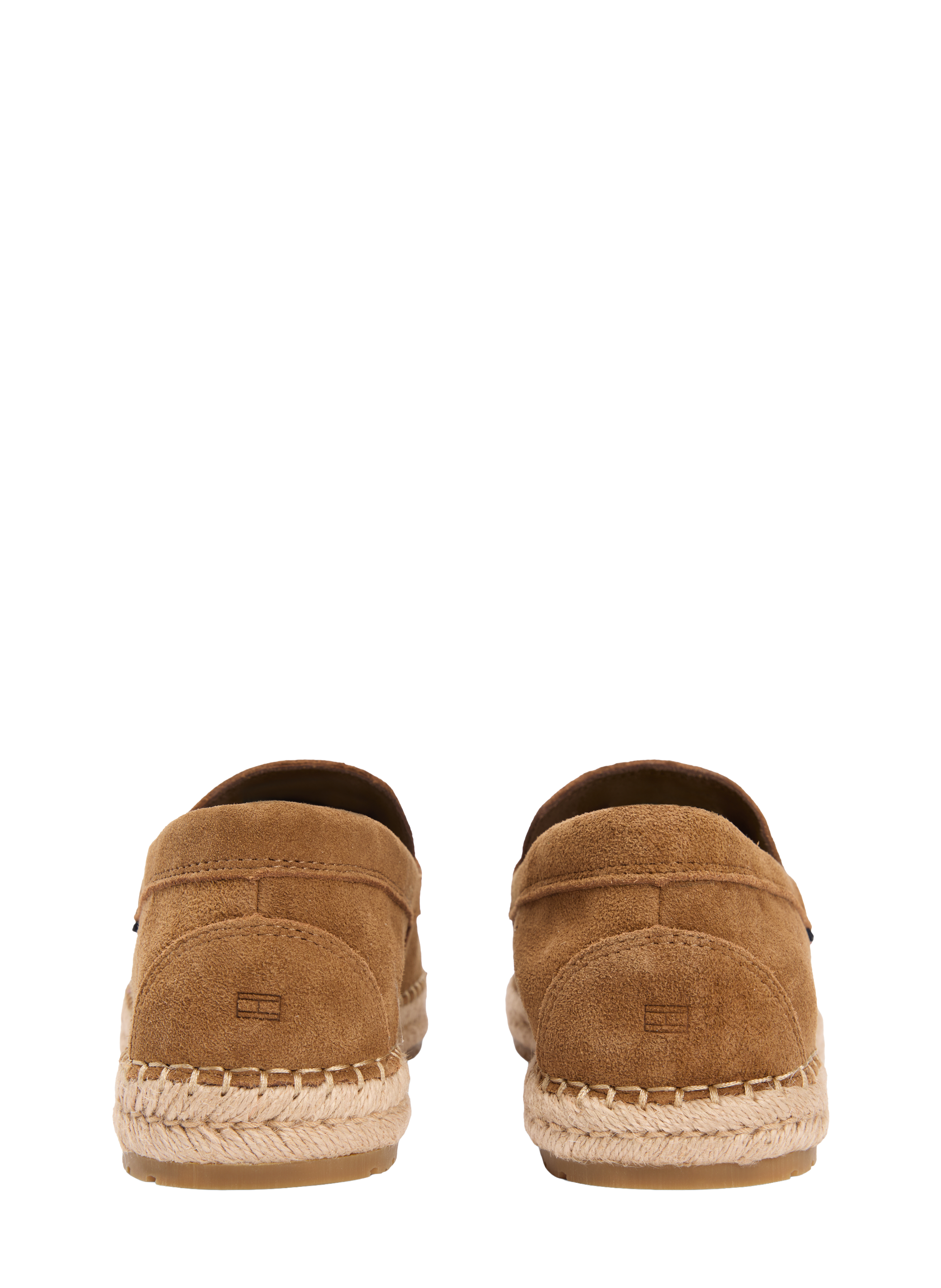 Derbies en daim à bout mocassin TOMMY HILFIGER Marron