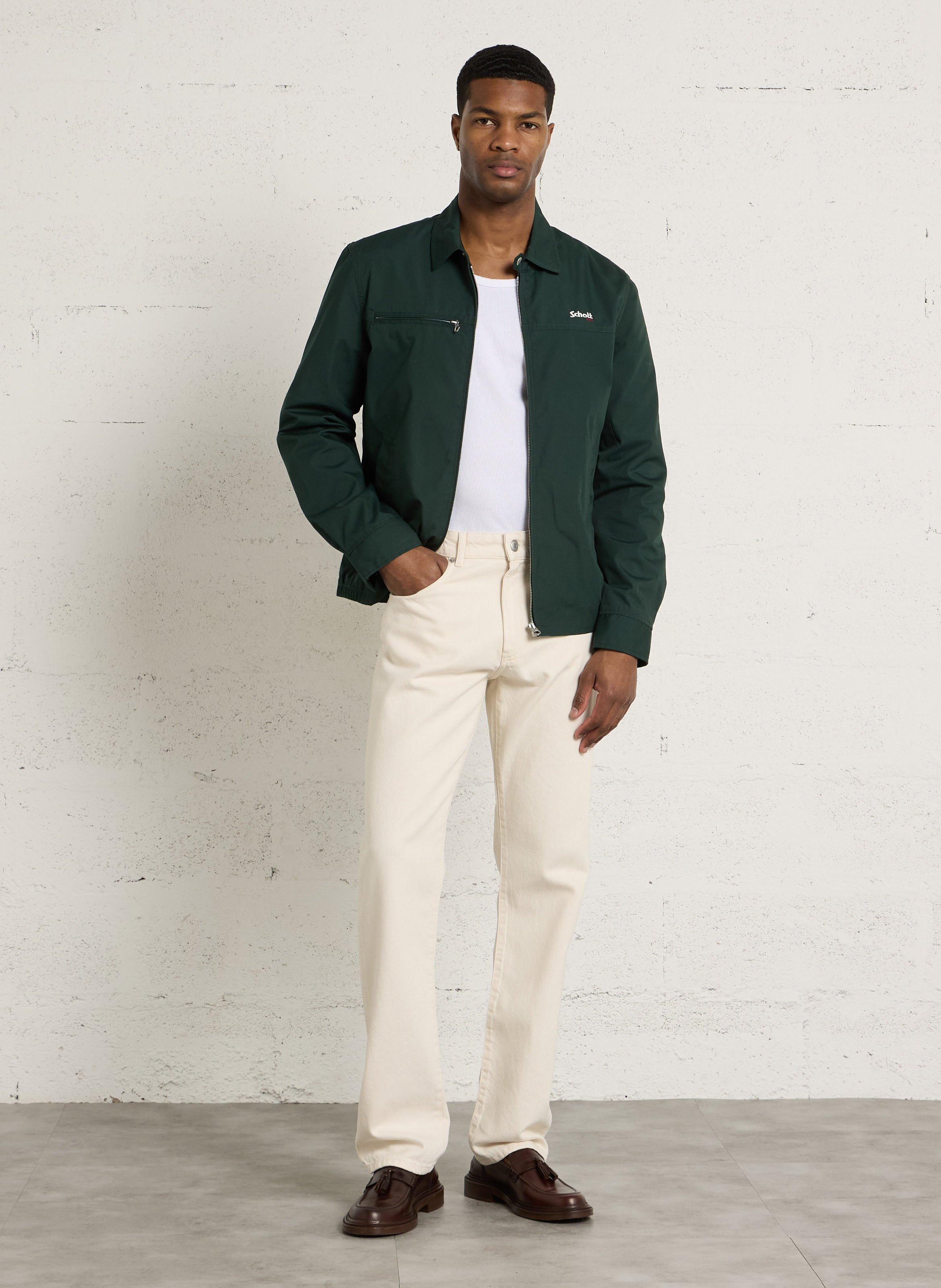 Mocassins en cuir vadim BOBBIES Marron