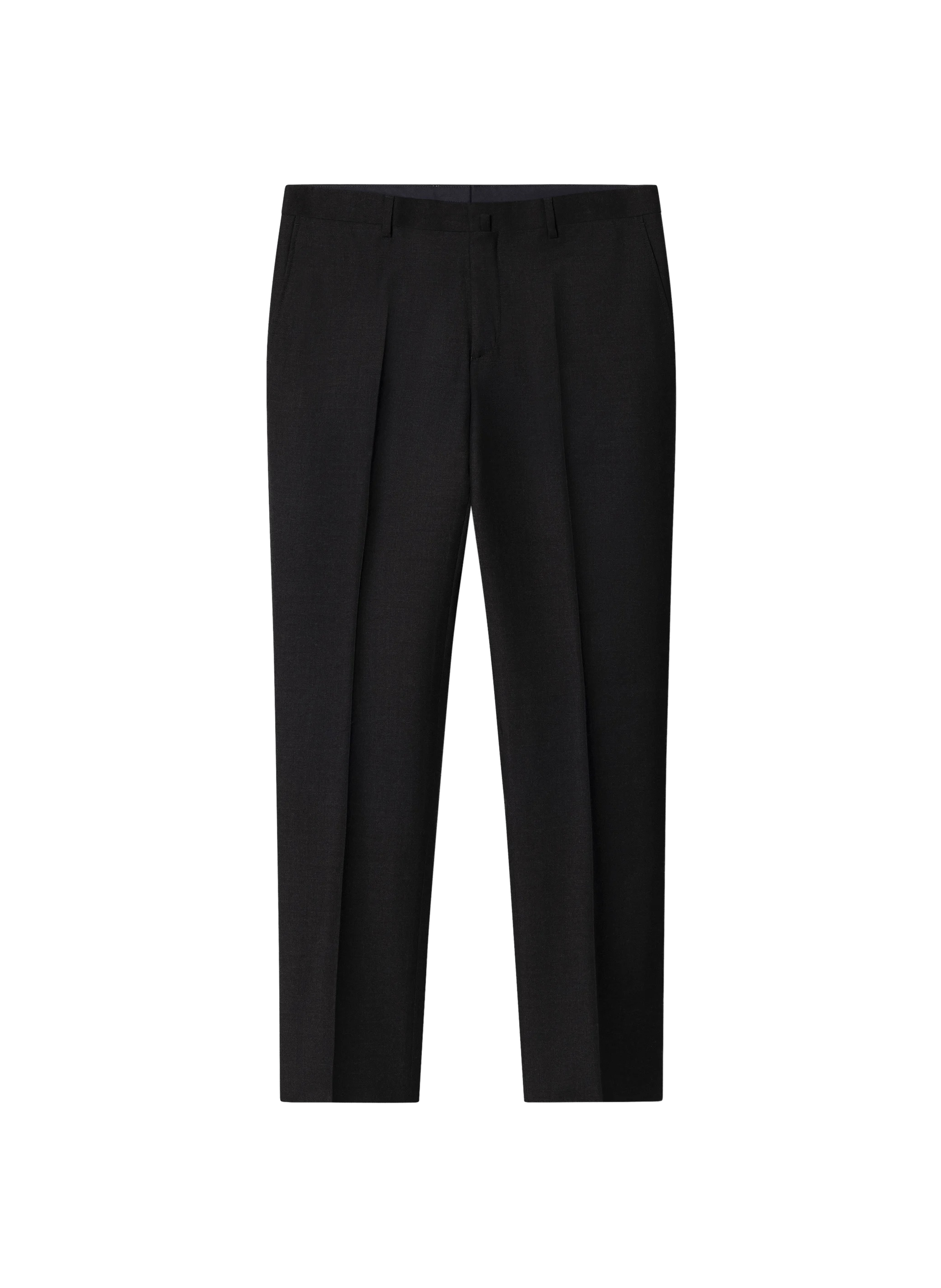 Pantalon de costume ajusté en laine HACKETT Gris