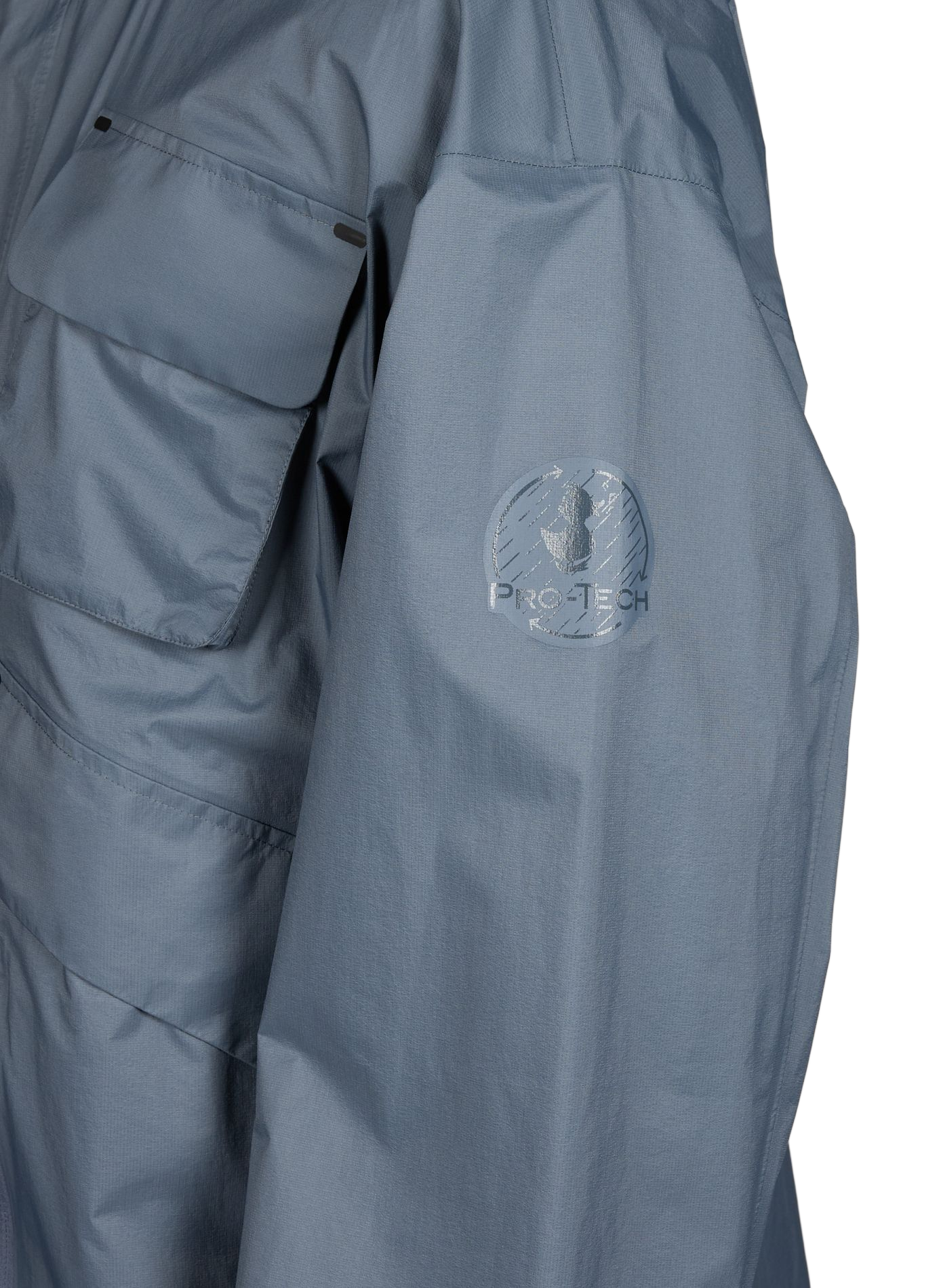 Parka droite col montant SAVE THE DUCK Bleu