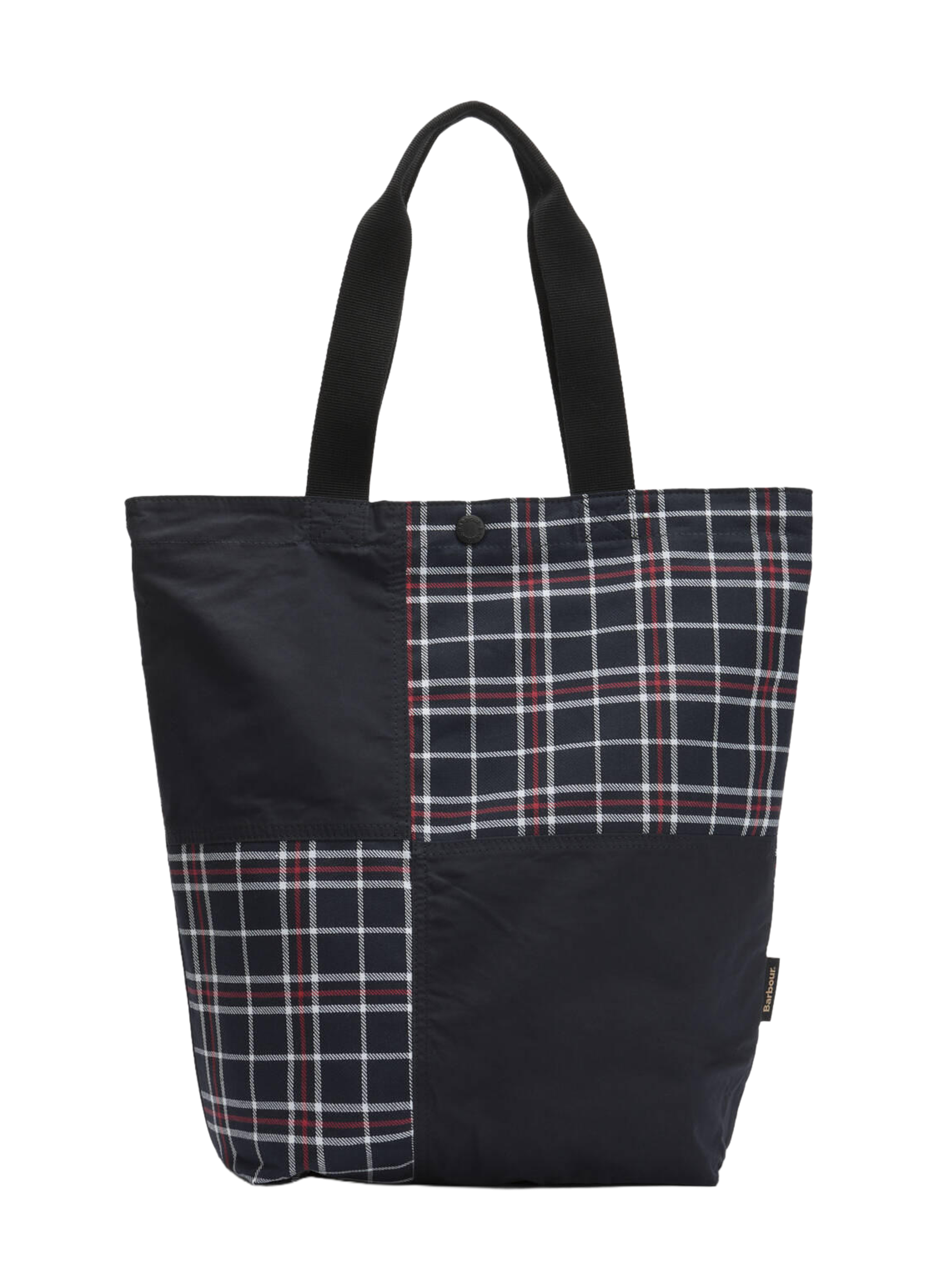Tote bag Patchwork en coton BARBOUR Bleu