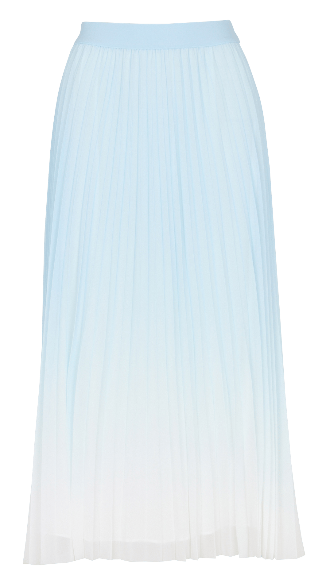 Jupe midi évasée plissée odessa MAISON 123 Bleu