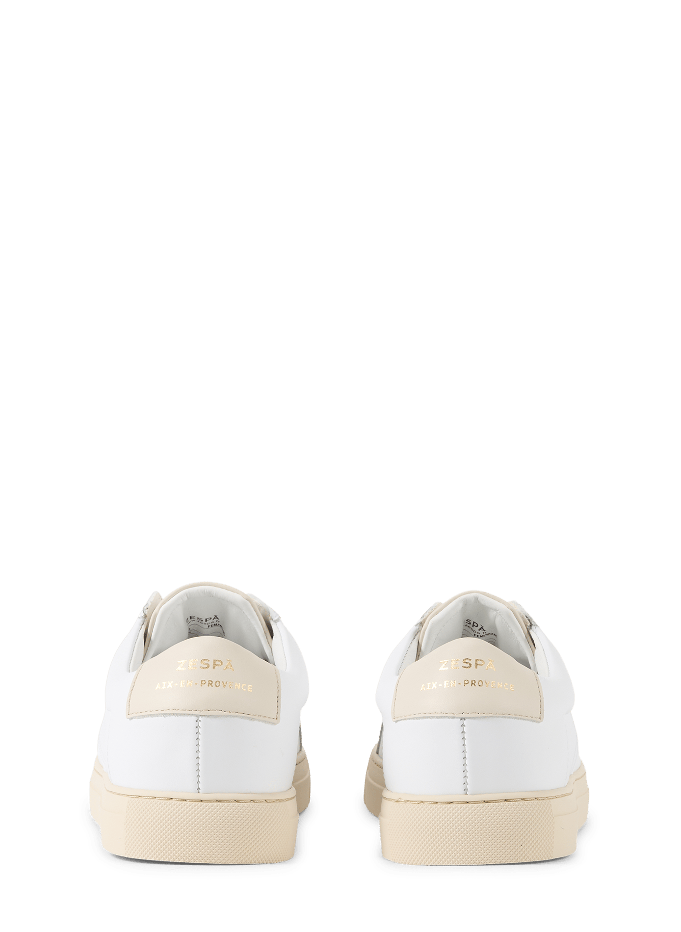 Baskets Flash Nappa en cuir ZESPA Blanc