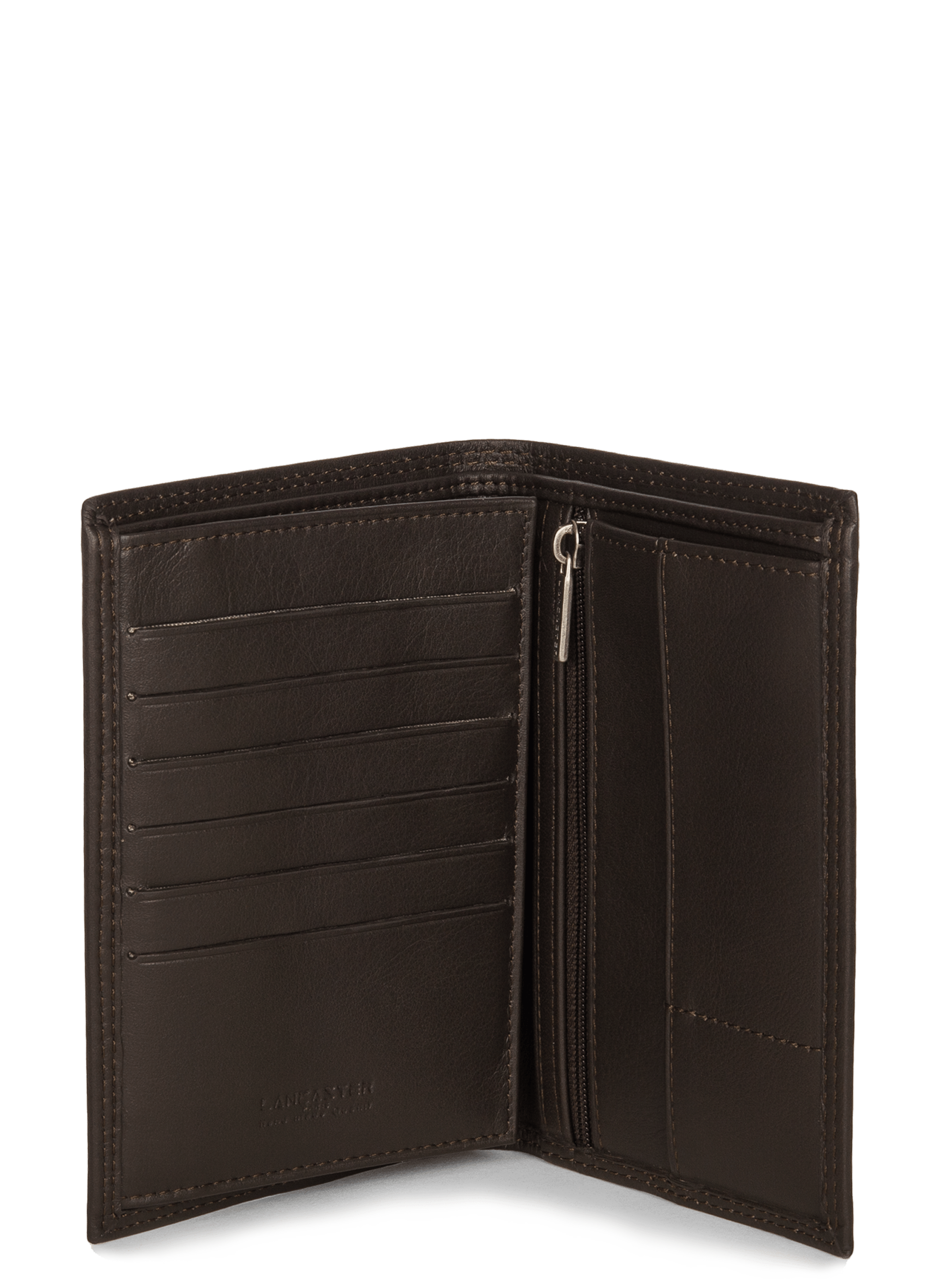 Grand portefeuille - soft vintage LANCASTER Marron