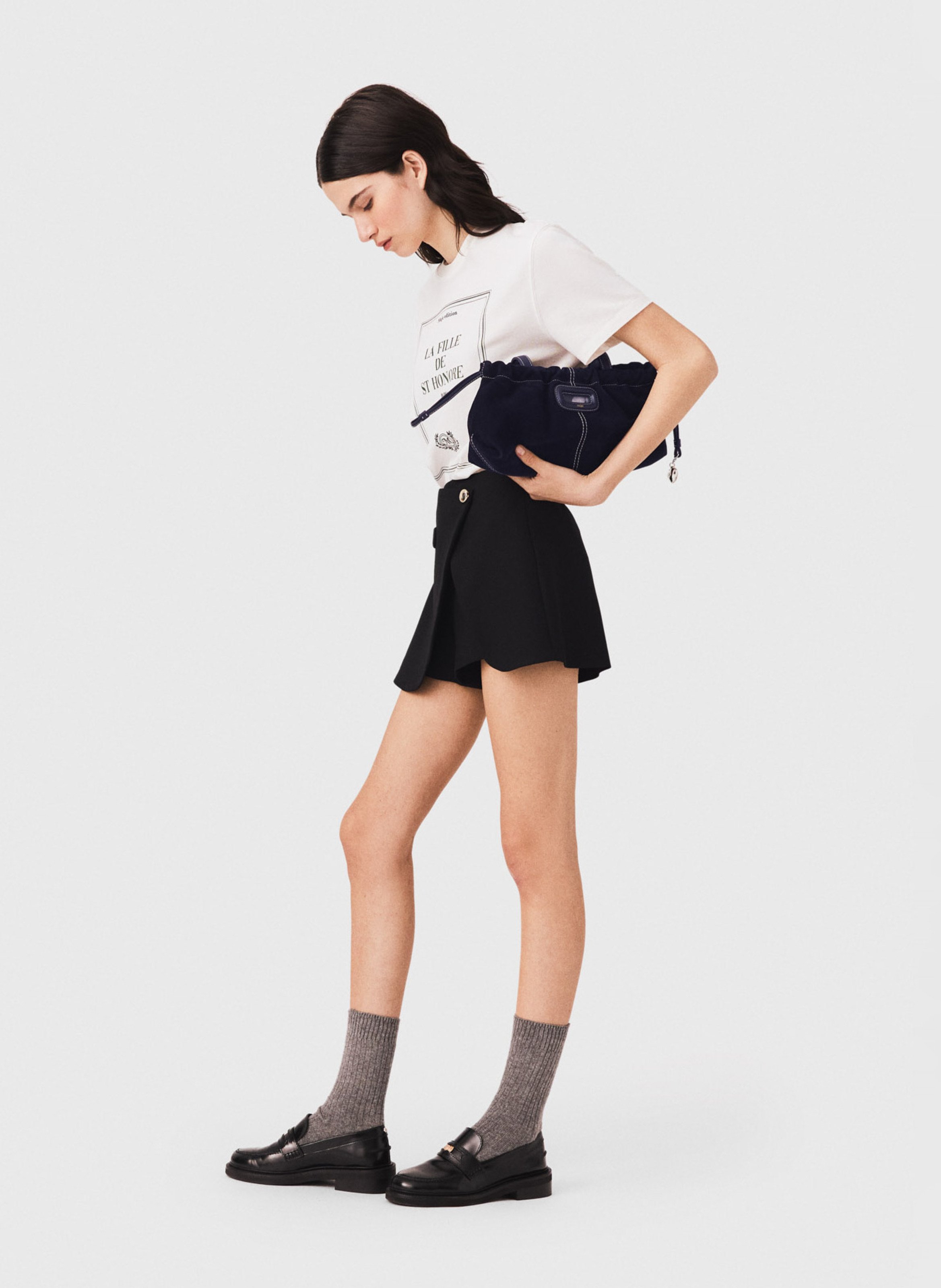 Jupe short | Noir MAJE Femme