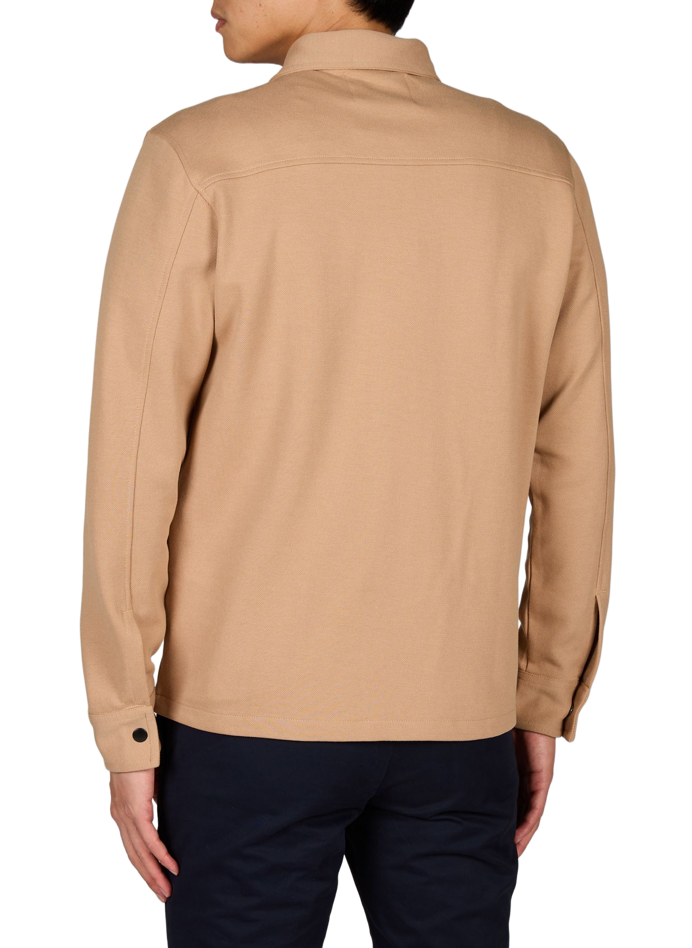 Lightweight jacket in organic cotton blend SELECTED Beige