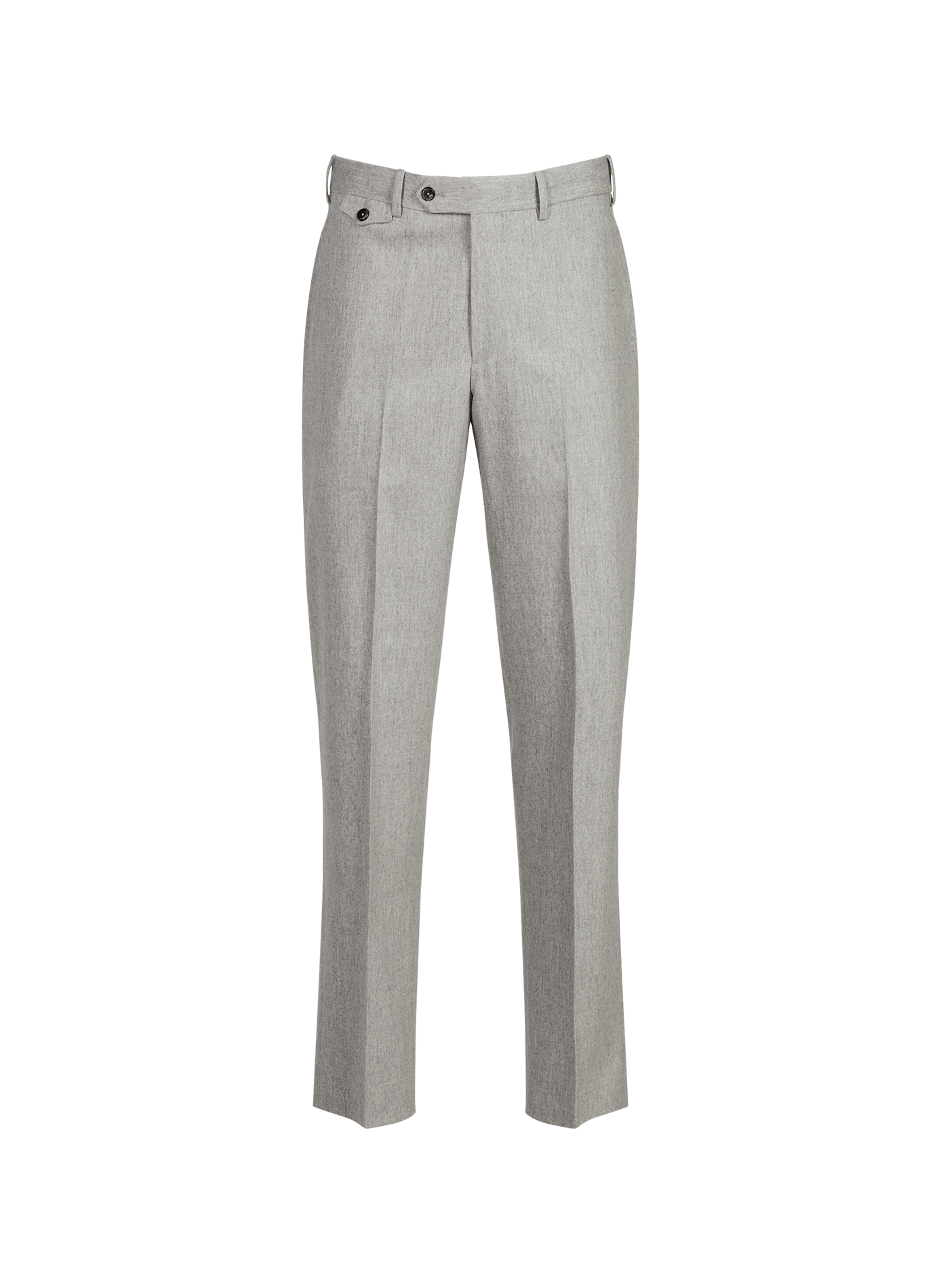 Pantalon à pinces en laine vierge PT01 Gris