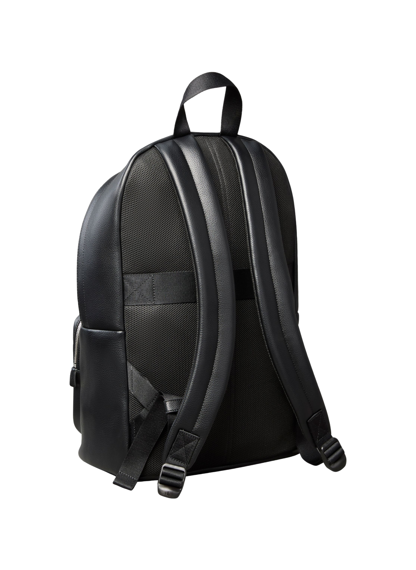 Leather backpack CALVIN KLEIN Black