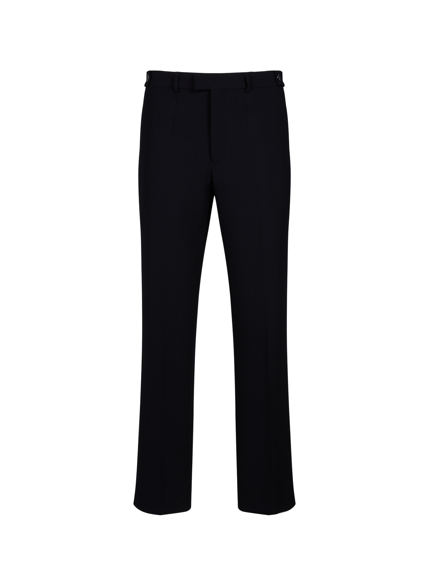 Textured straight-leg pants EMPORIO ARMANI Grey
