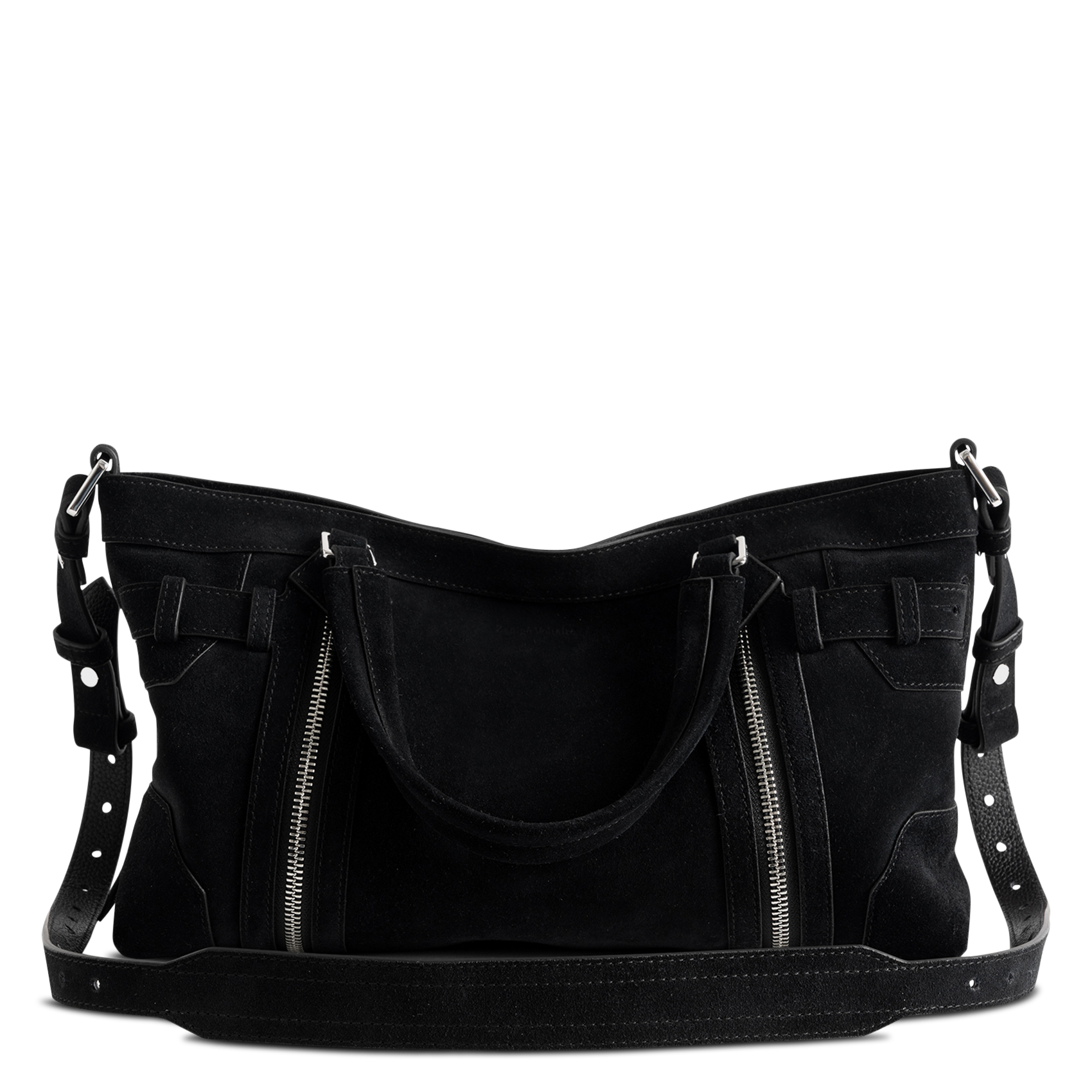 Sac bandoulière en cuir suédé madison | Zwart ZADIG&VOLTAIRE Dames