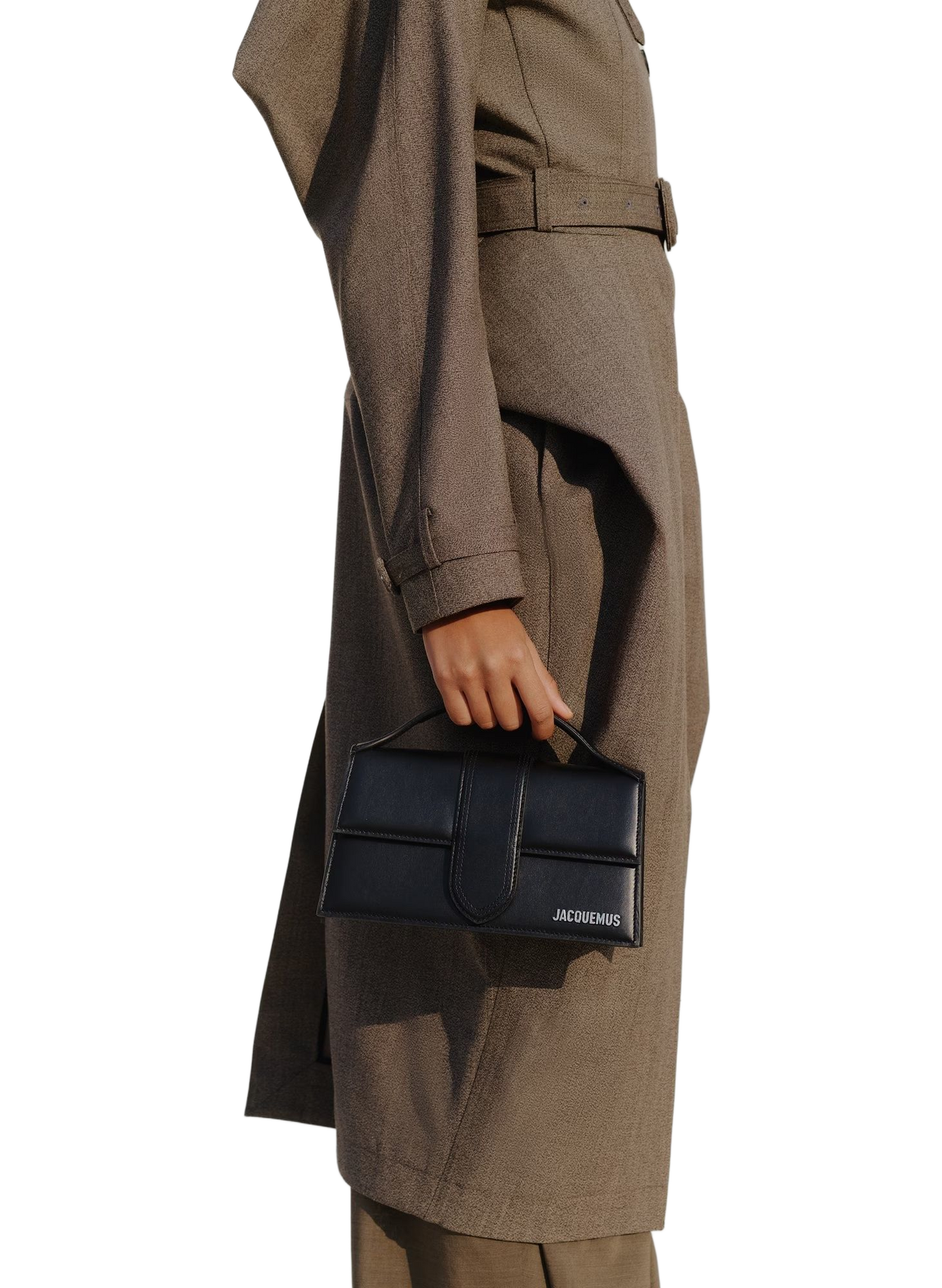 Le grand Bambino en cuir  JACQUEMUS Black