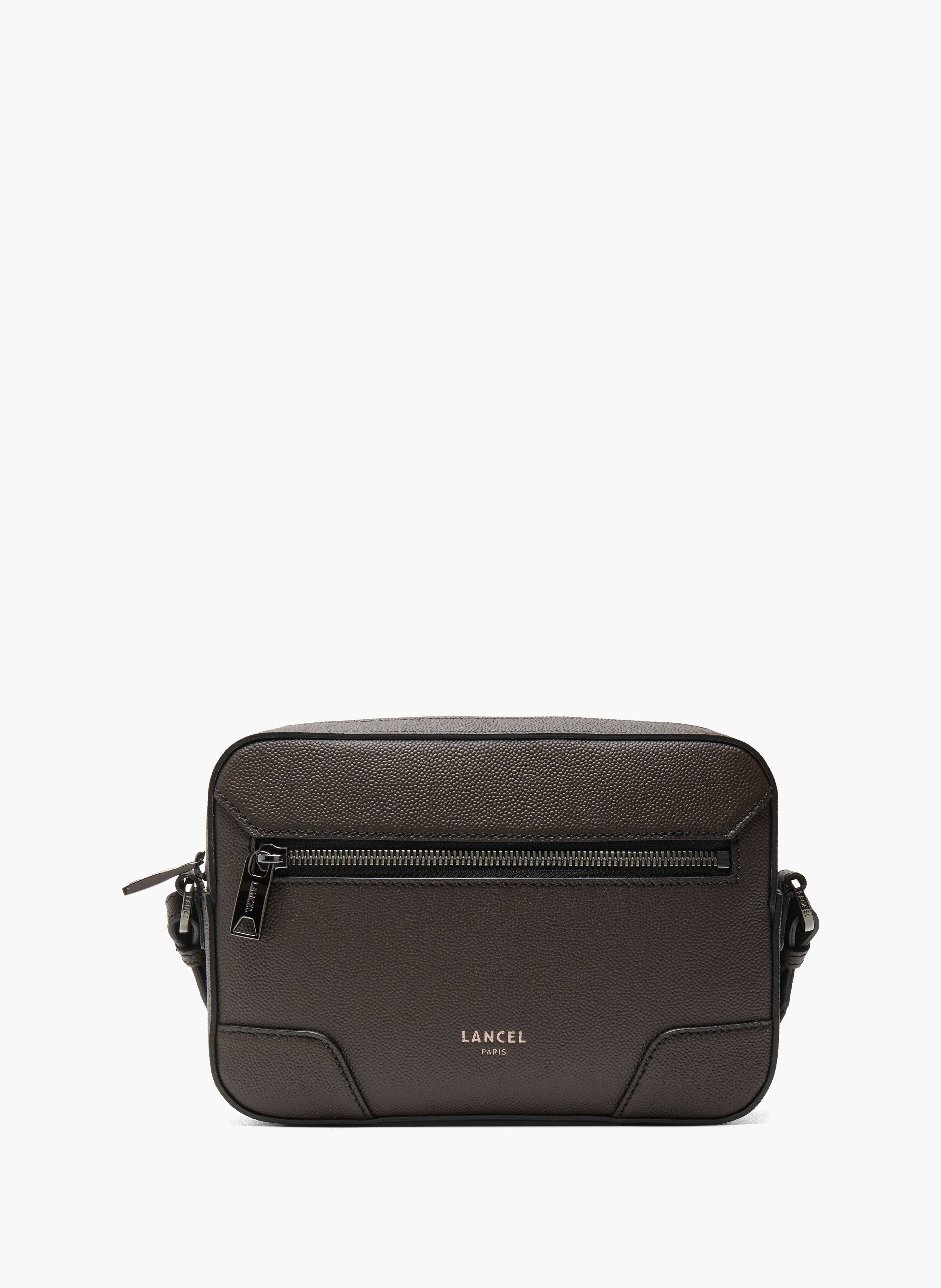 Sac caméra charlie de lancel en cuir LANCEL Gris