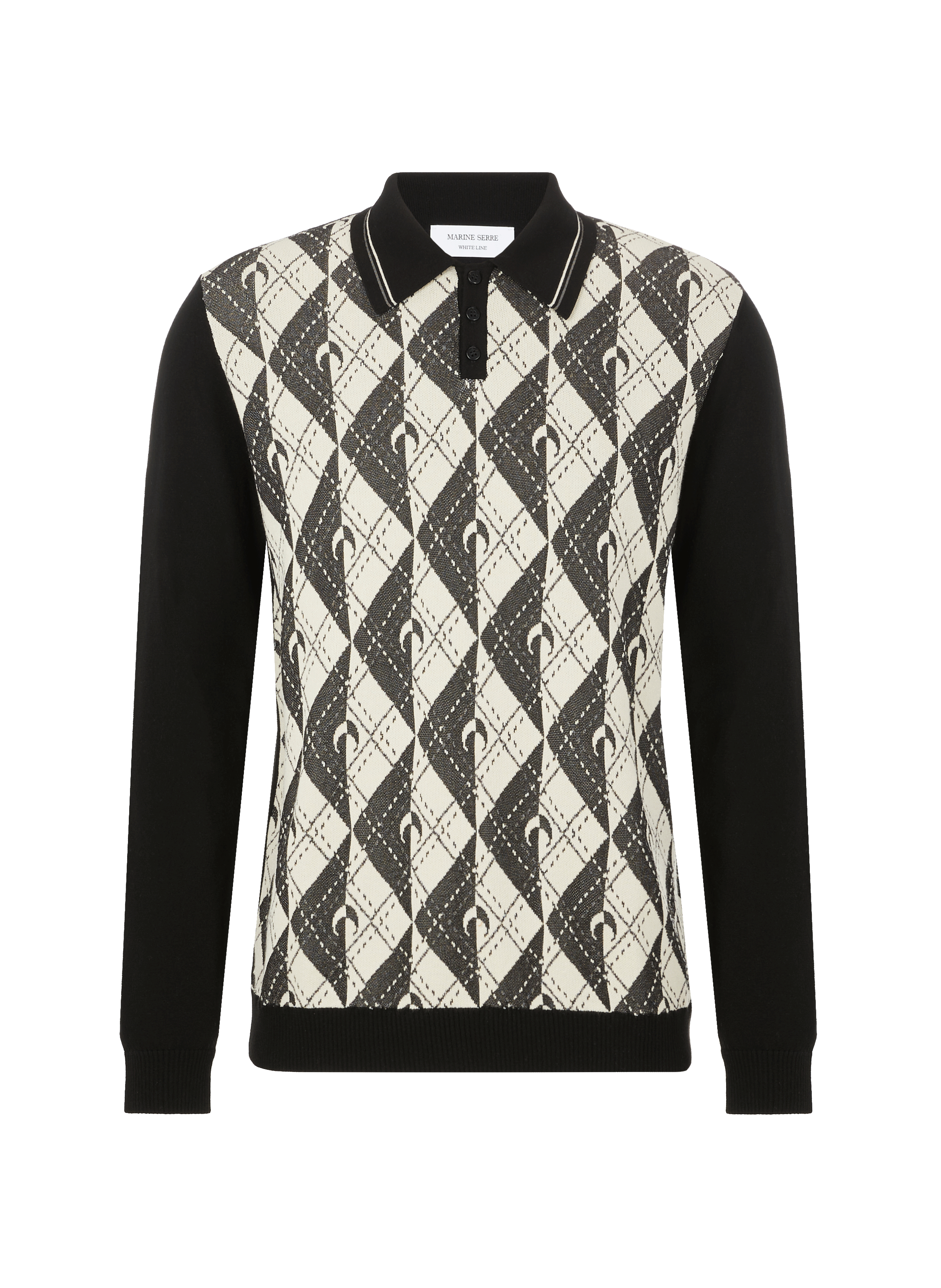 Polo avec imprimé diamant