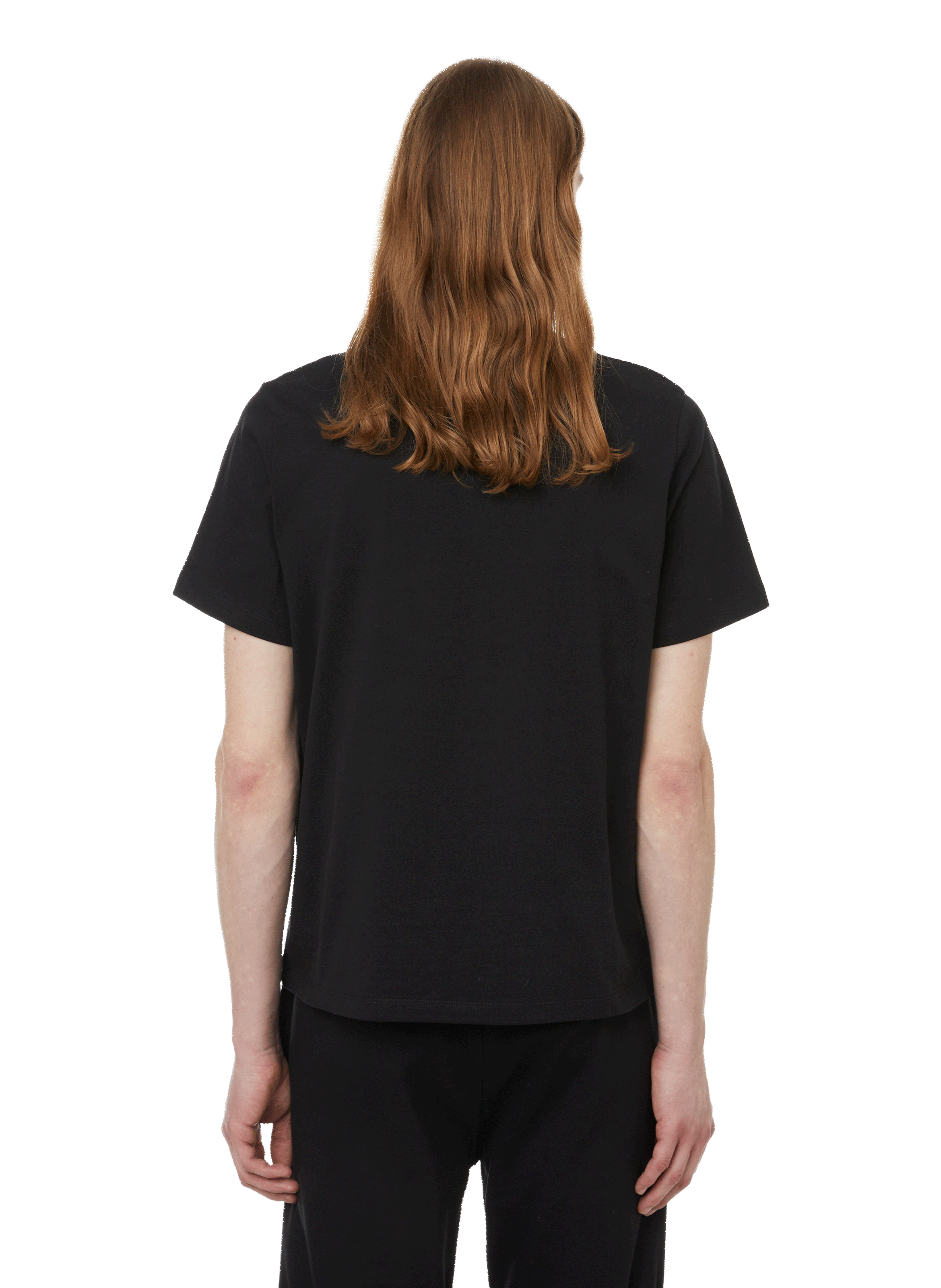 Boxy cotton T-shirt COPERNI Black