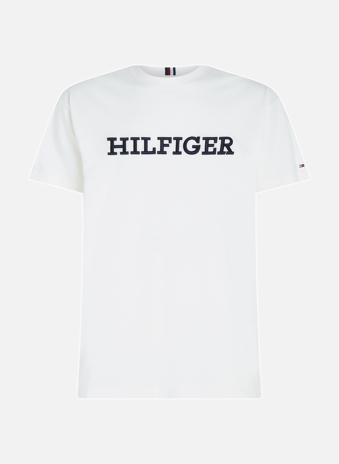 T-shirt avec broderie logo TOMMY HILFIGER