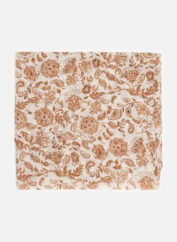 Cotton scarf Beige by SAISON 1865 SAISON 1865 Cotton scarf Beige