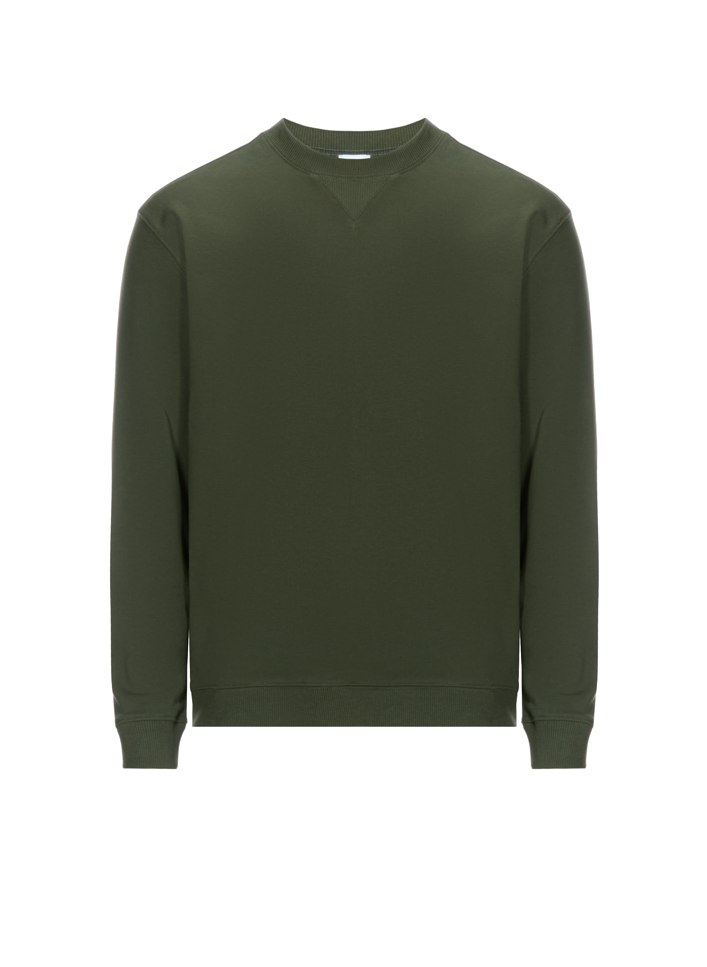 AU PRINTEMPS PARIS Cotton Sweatshirt Khaki
