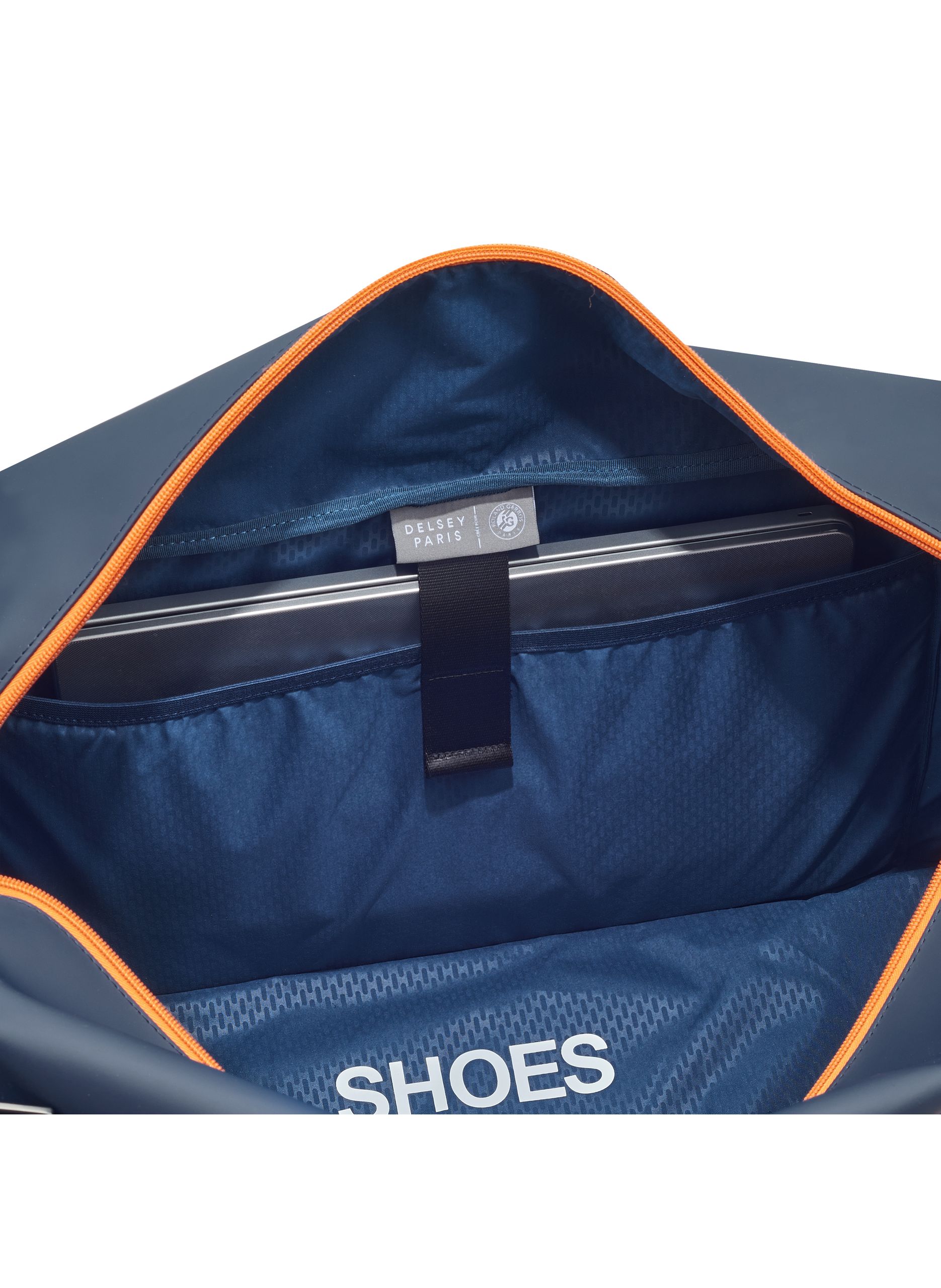 Sac de voyage  souple taille s - turenne soft - édition roland garros DELSEY PARIS Bleu