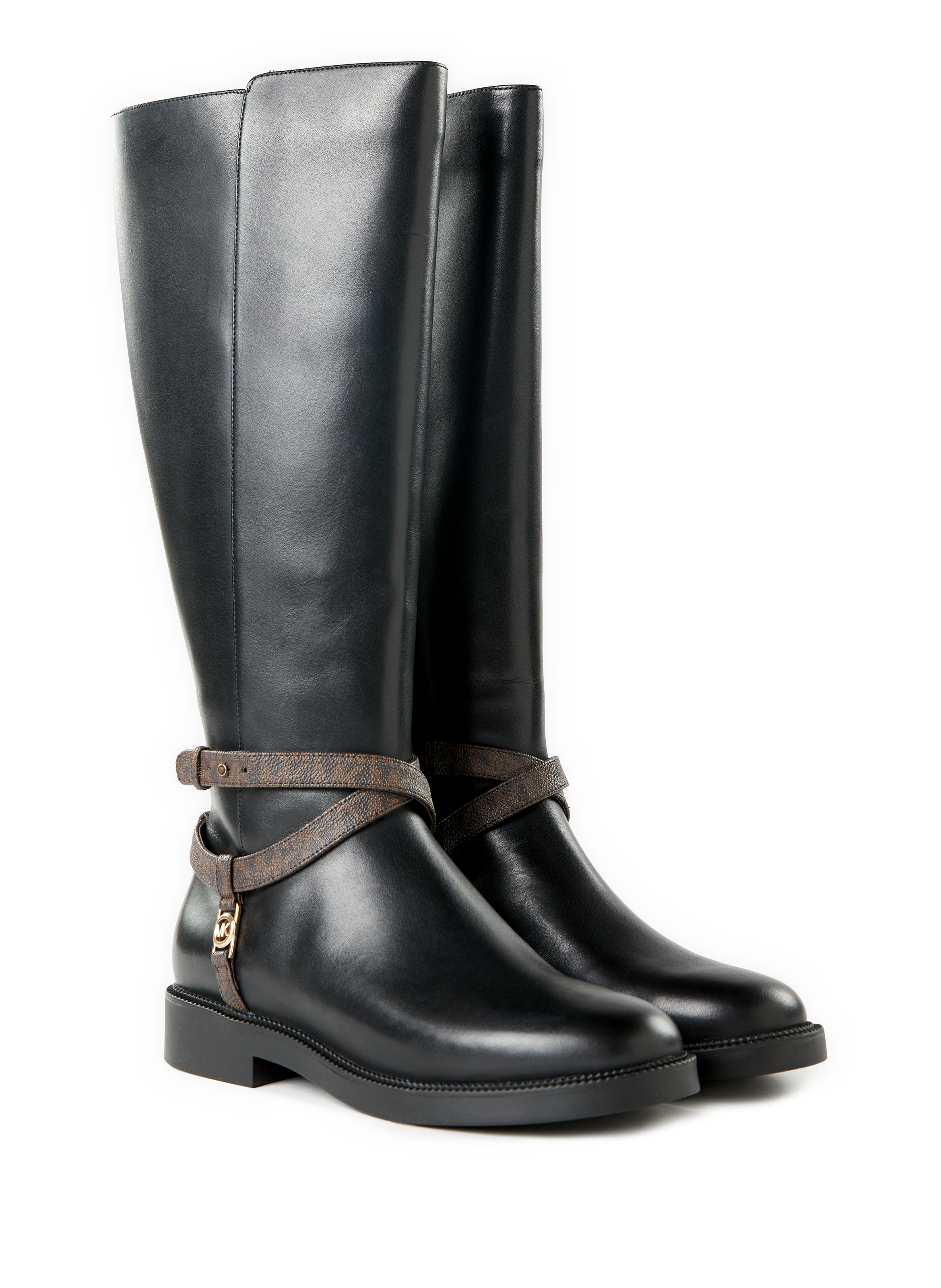 Abigail leather riding boot MICHAEL KORS Black