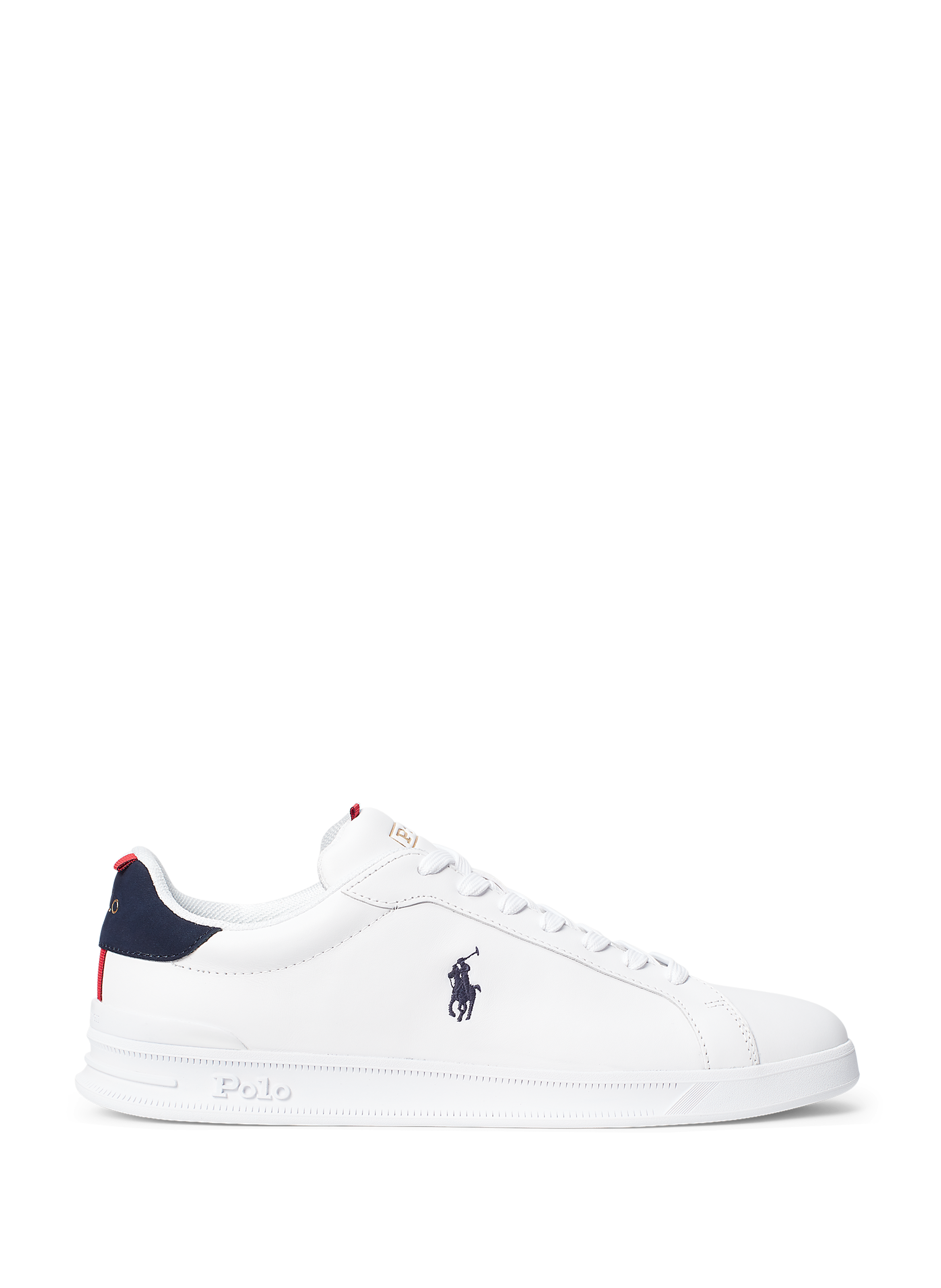 Leather sneakers POLO RALPH LAUREN Multicolour