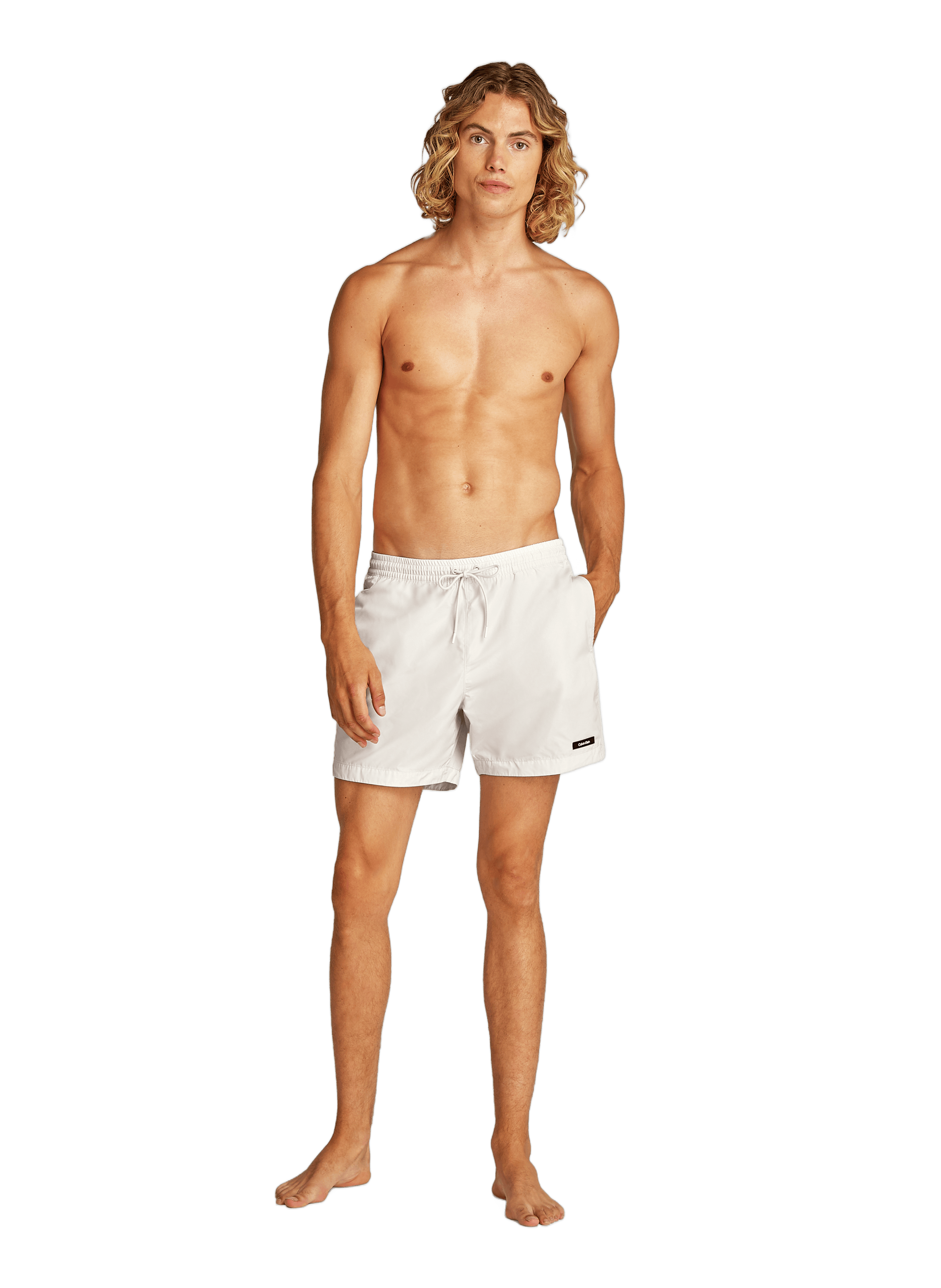 Short de bain CALVIN KLEIN Beige