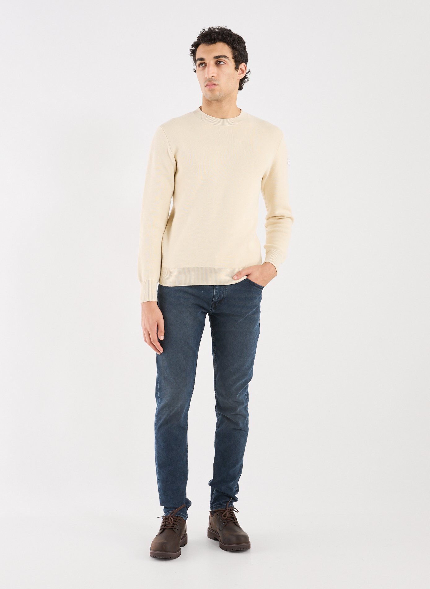 Jeans slim en coton mélangé LEVI&#039;S Bleu