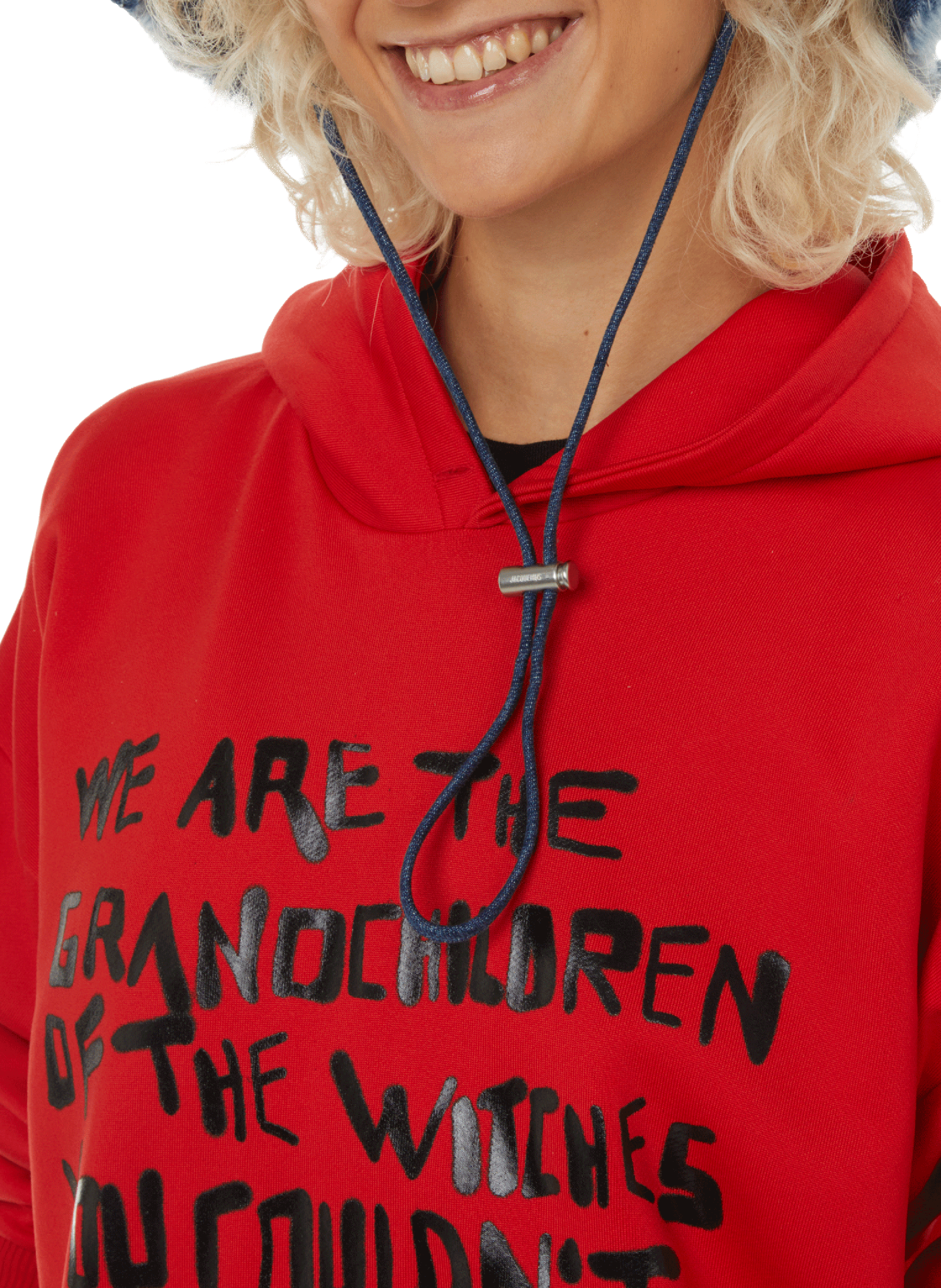 Sweatshirt à imprimé  JEANNE FRIOT Rouge