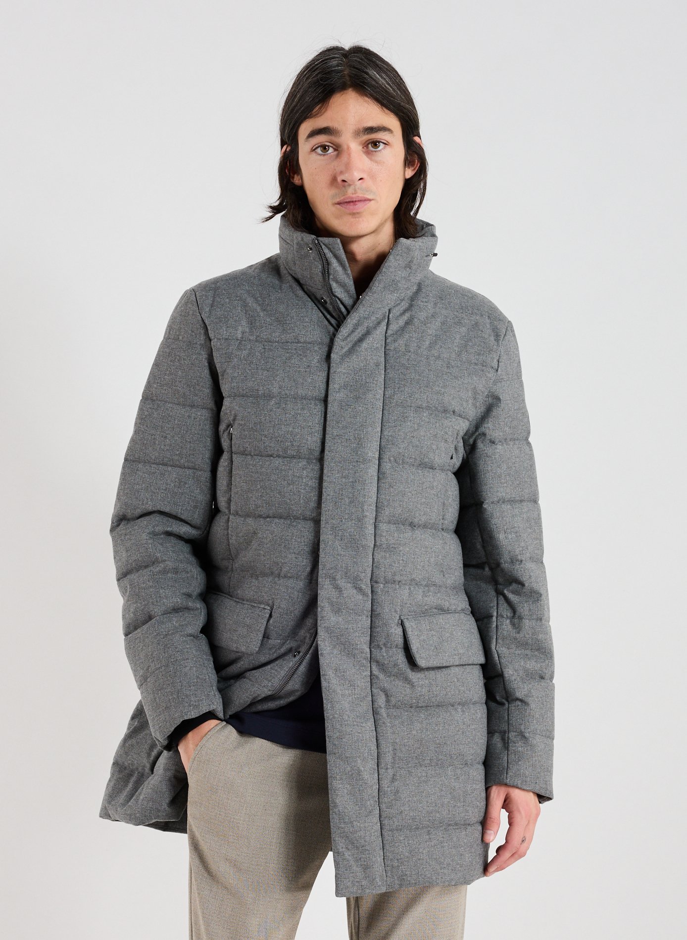 SAVE THE DUCK Quilted jacket Grey