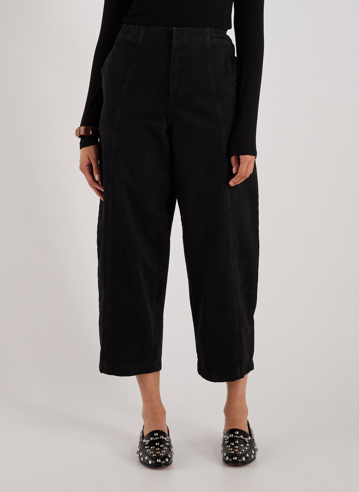 TOPSHOP Balloon Pants Black
