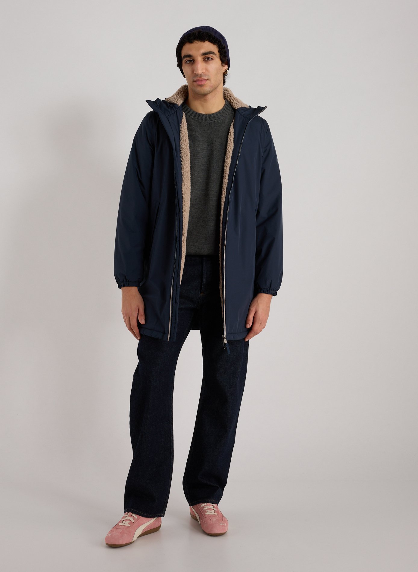 Parka Rainpack à capuche AIGLE Bleu