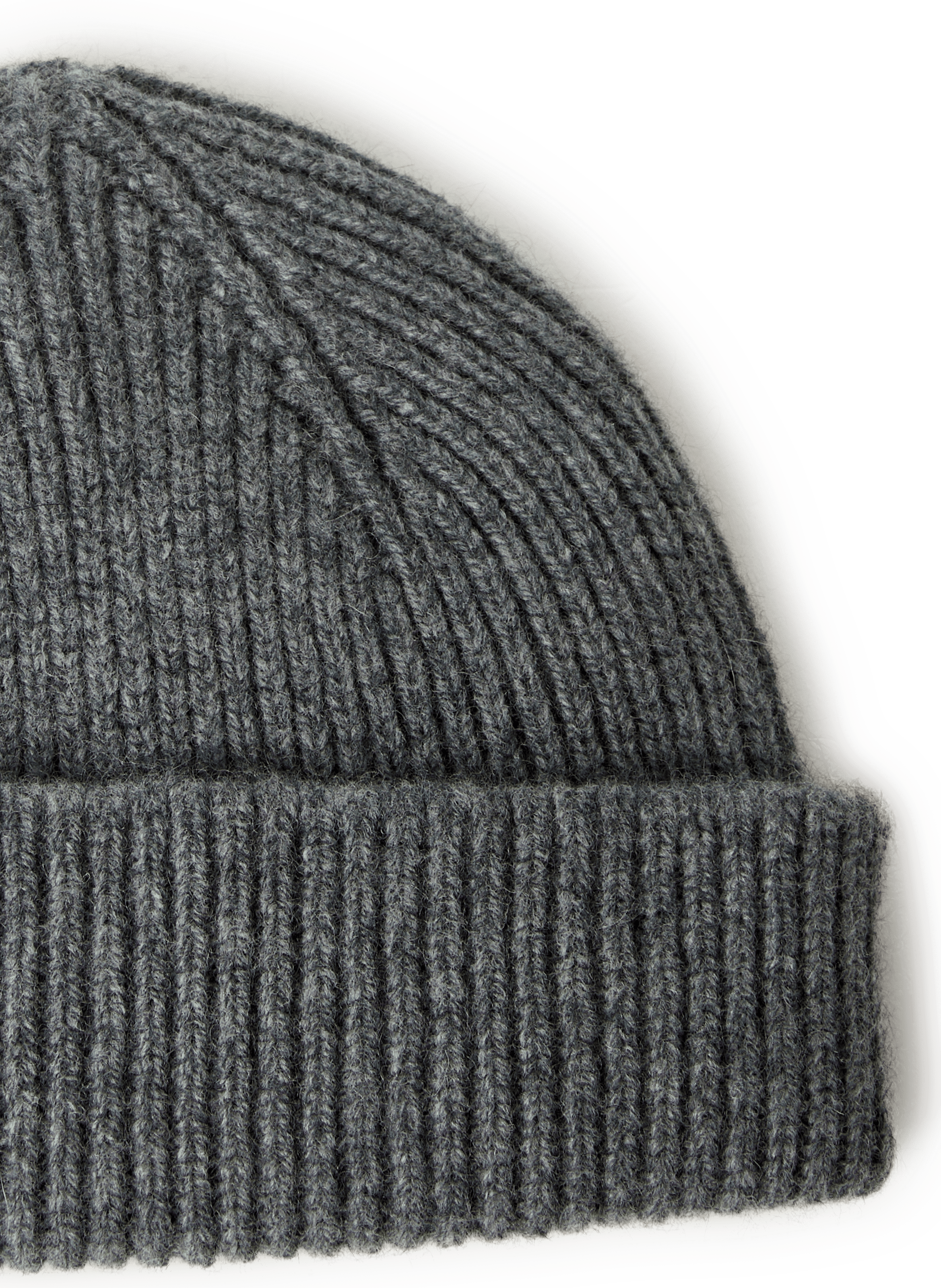 Beanie en laine et angora  MACKIE Gris