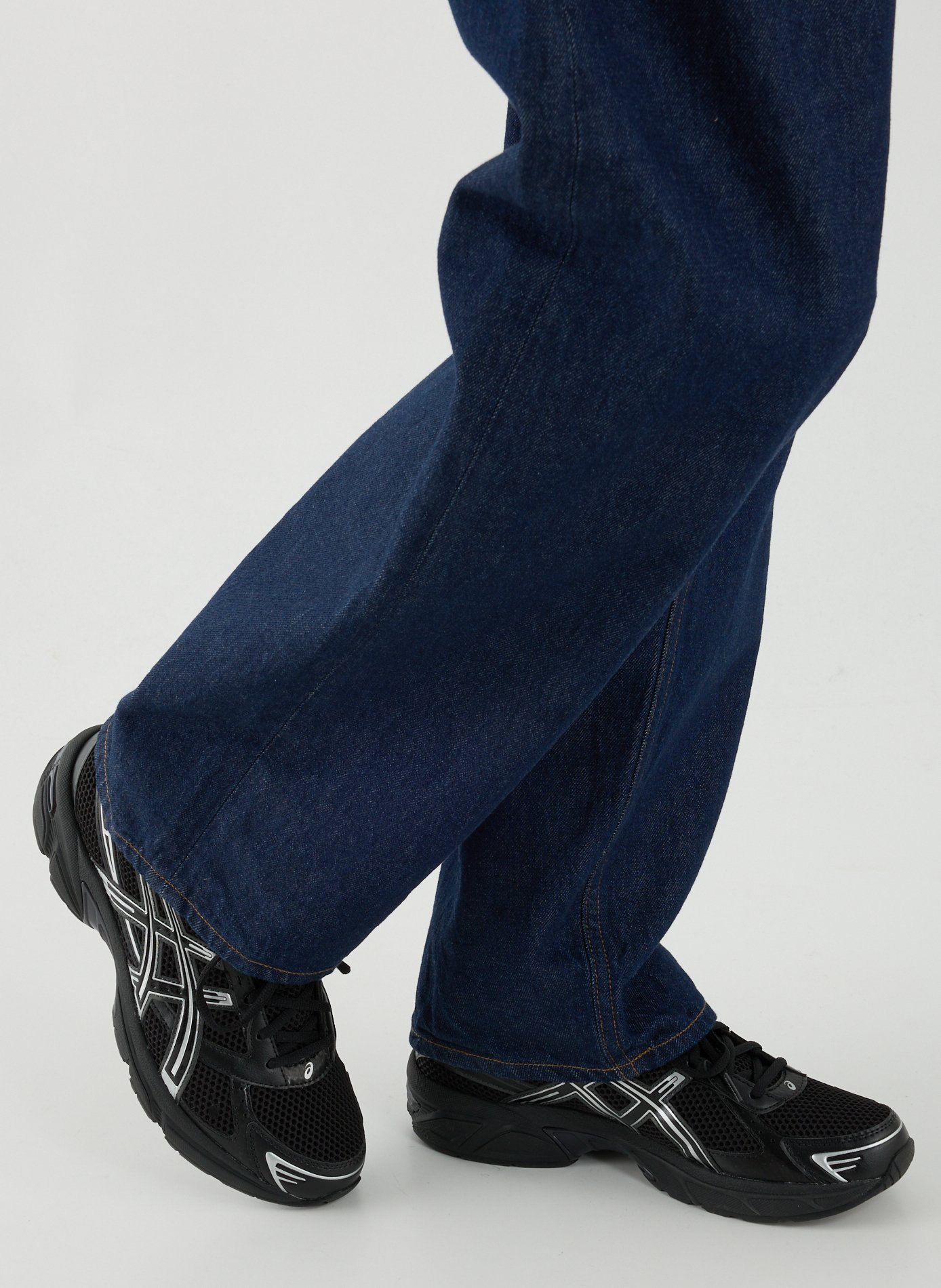 Bi-material sneakers PUMA Black