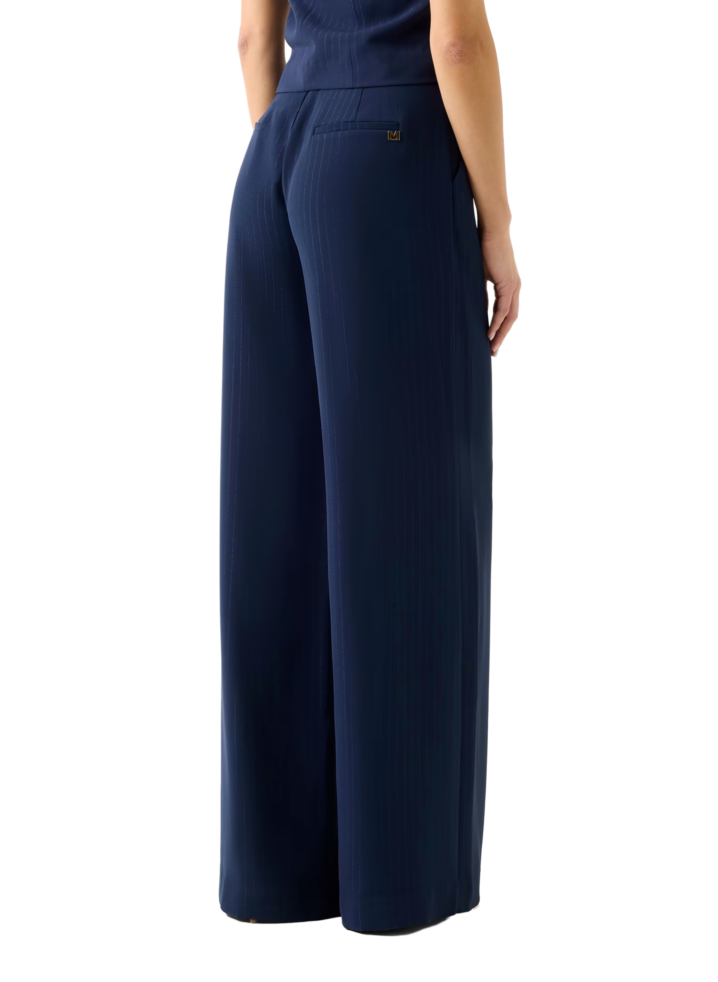 Pantalon large rayé  GUESS Multicolore