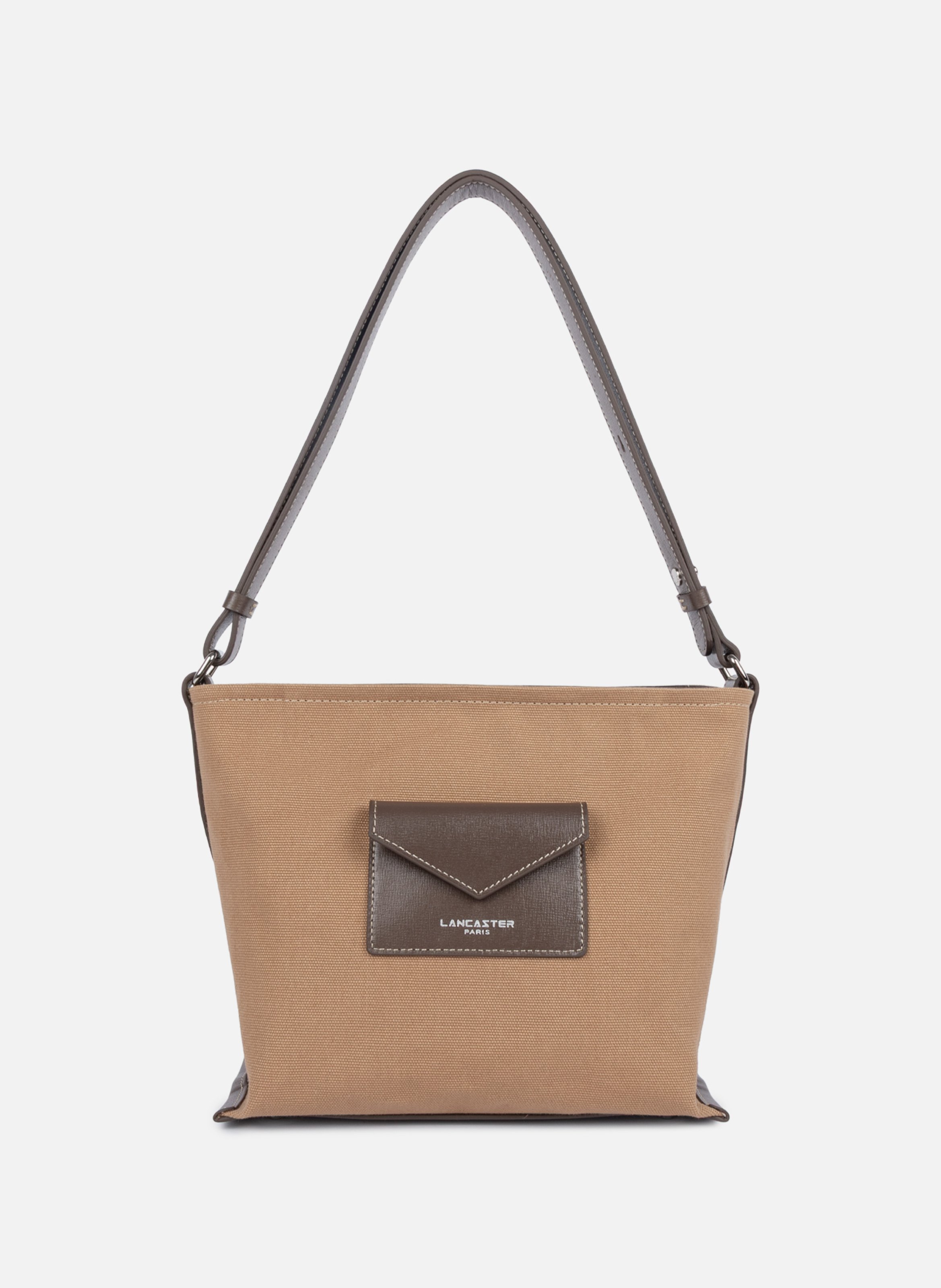 Sac seau - canvas kba  Sable - marron