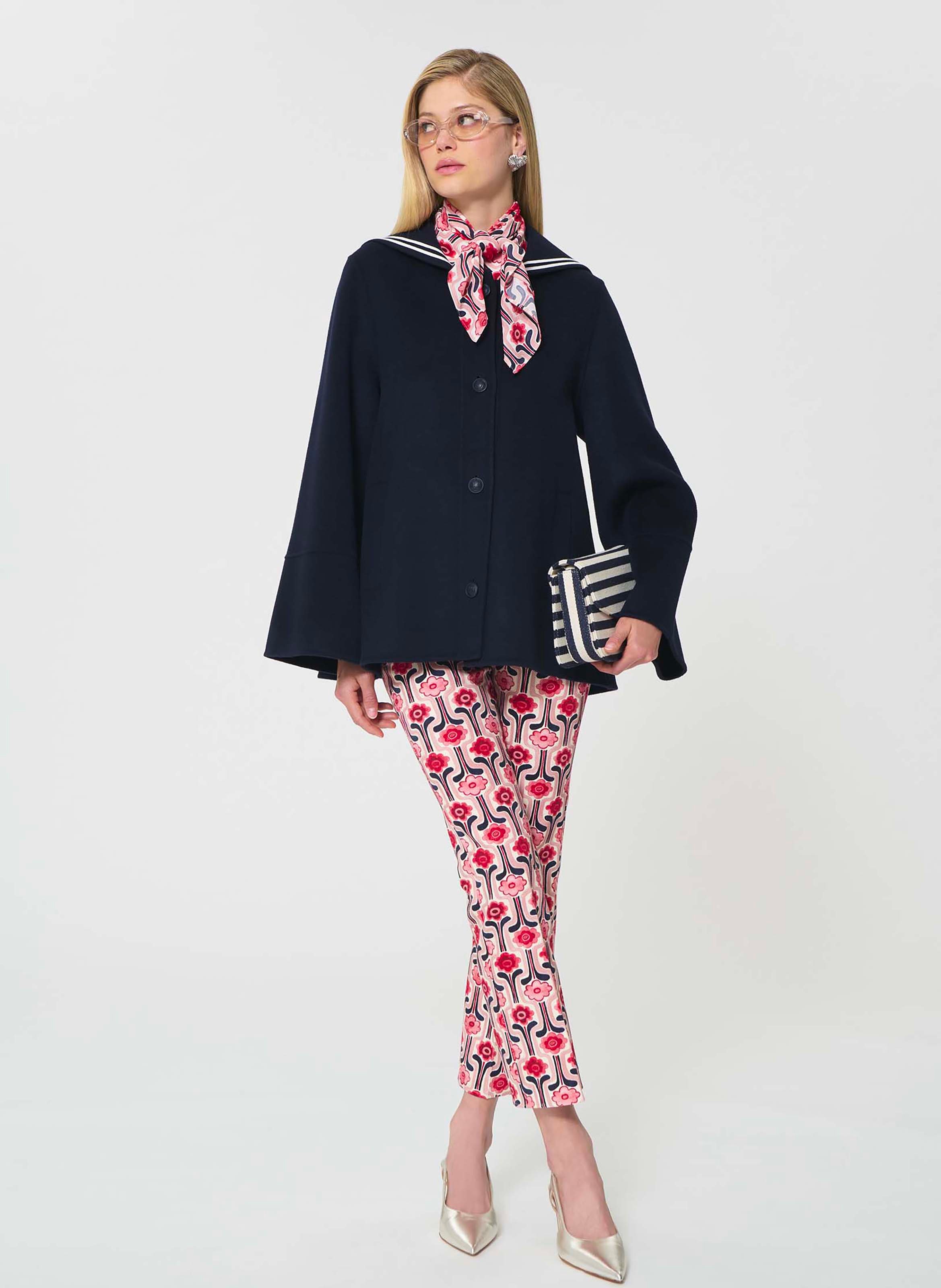 Manteau melody TARA JARMON Bleu