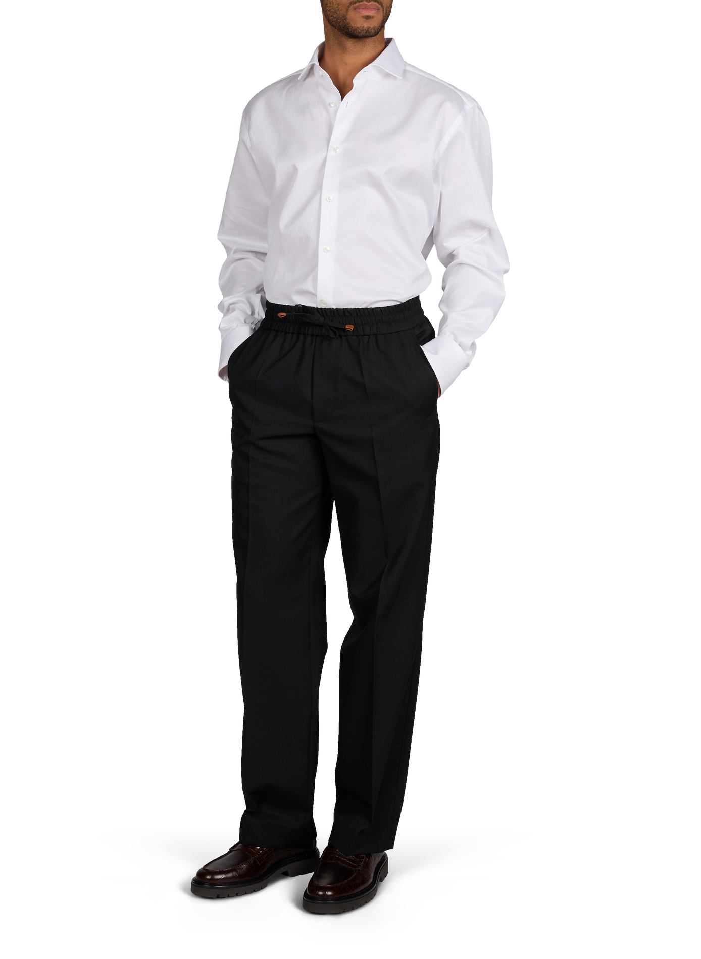 Cotton Joe shirt BOSS White