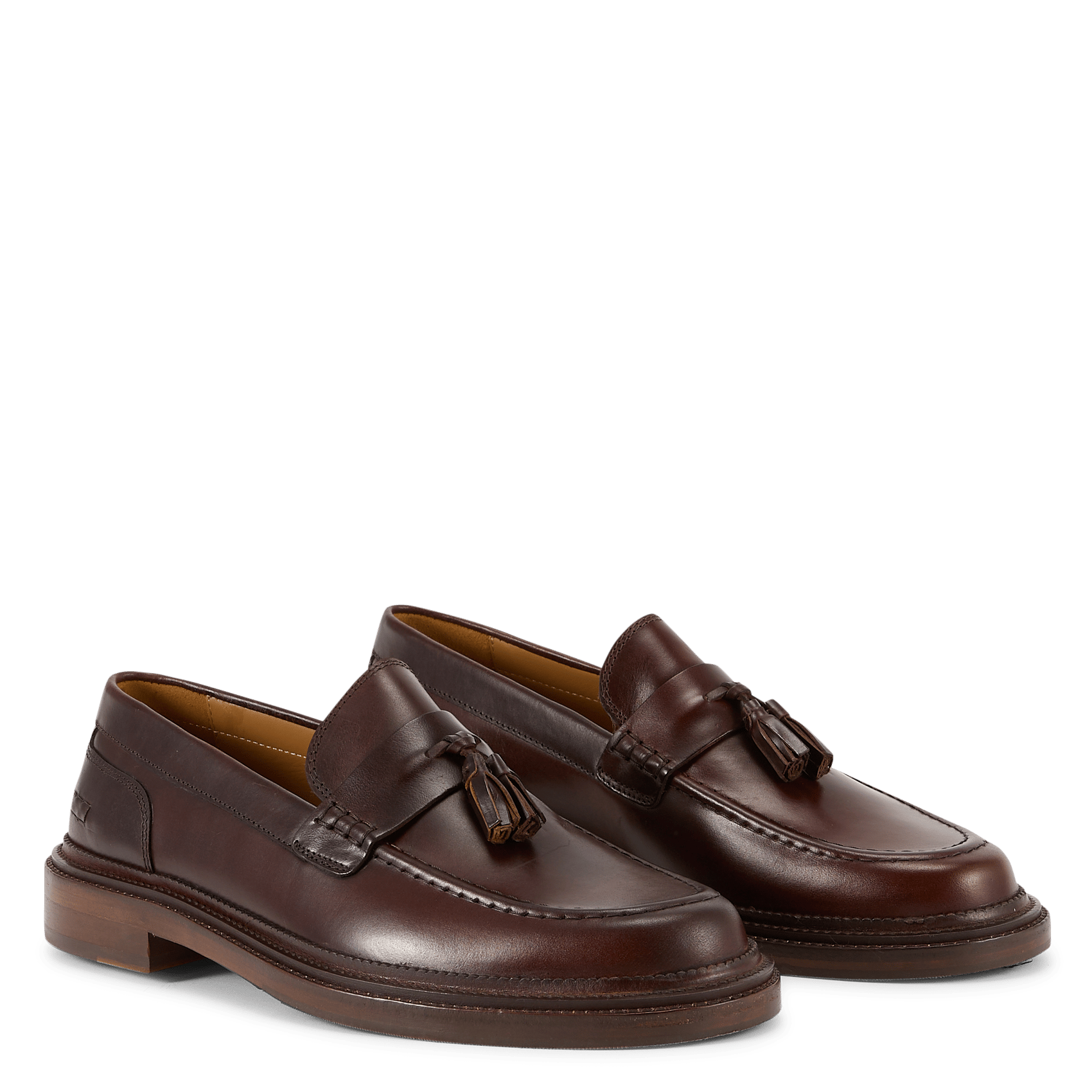 Mocassins en cuir vadim BOBBIES Marron